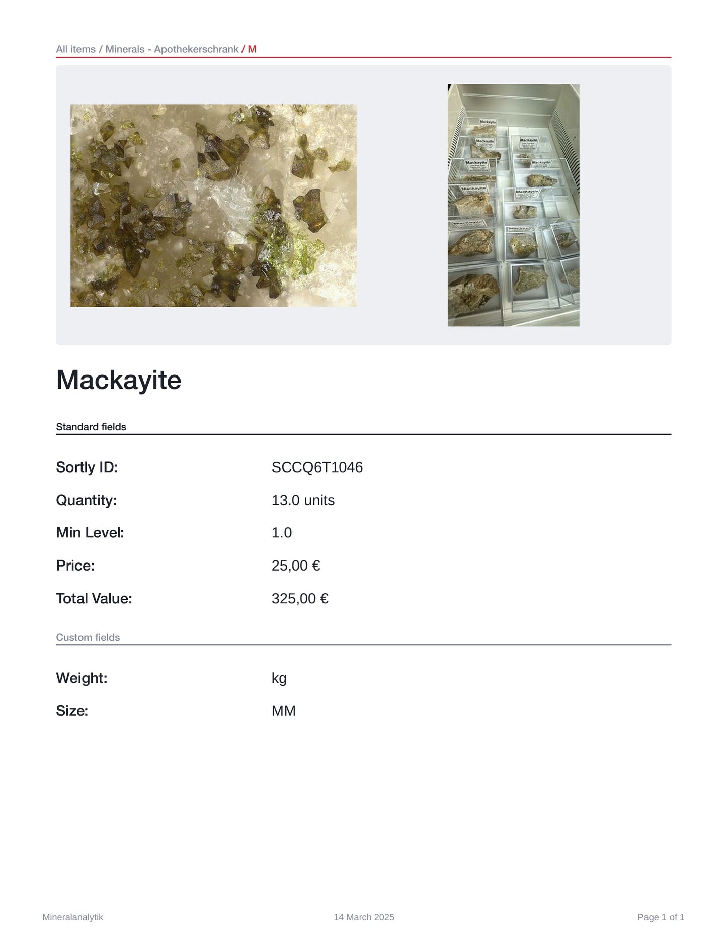 Mackayite