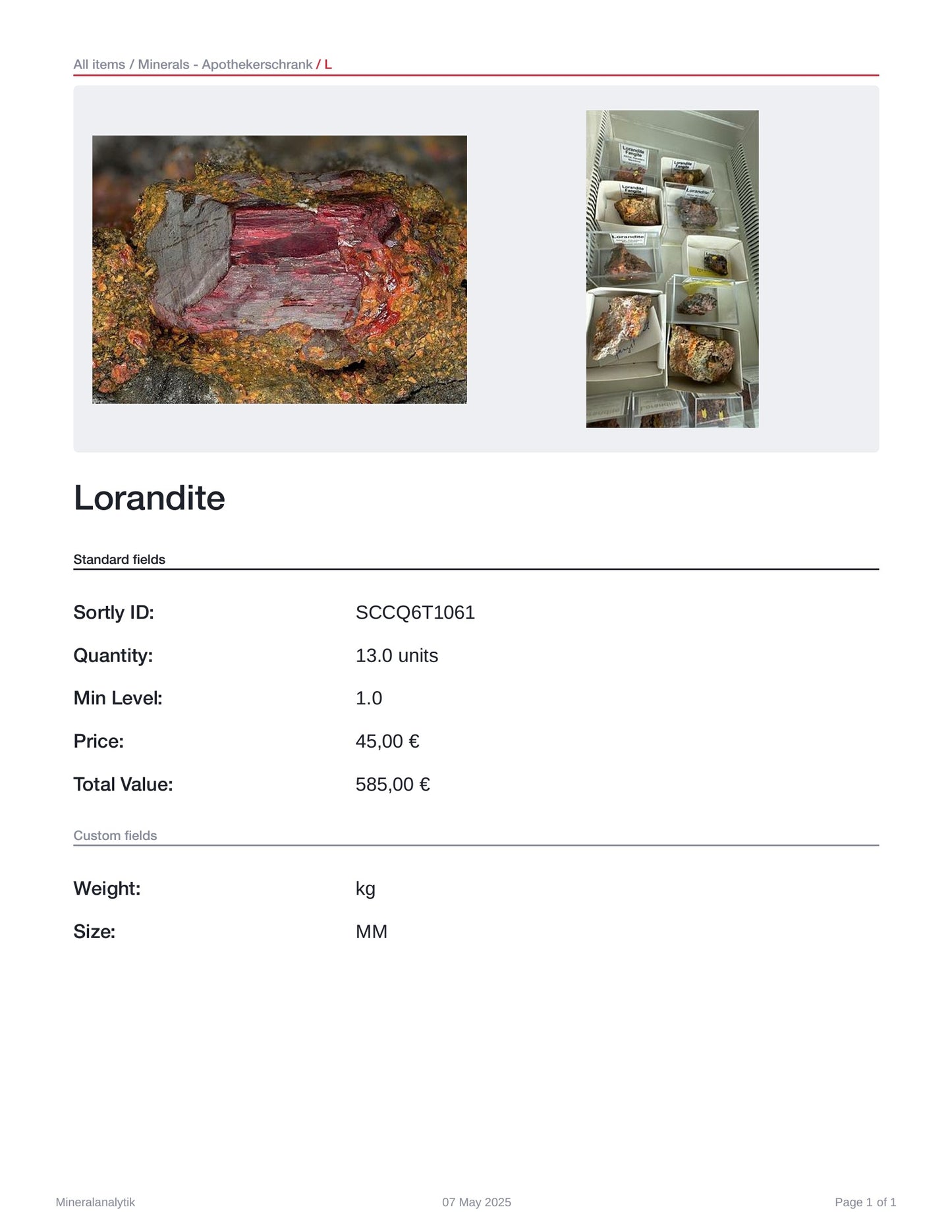 Lorandite