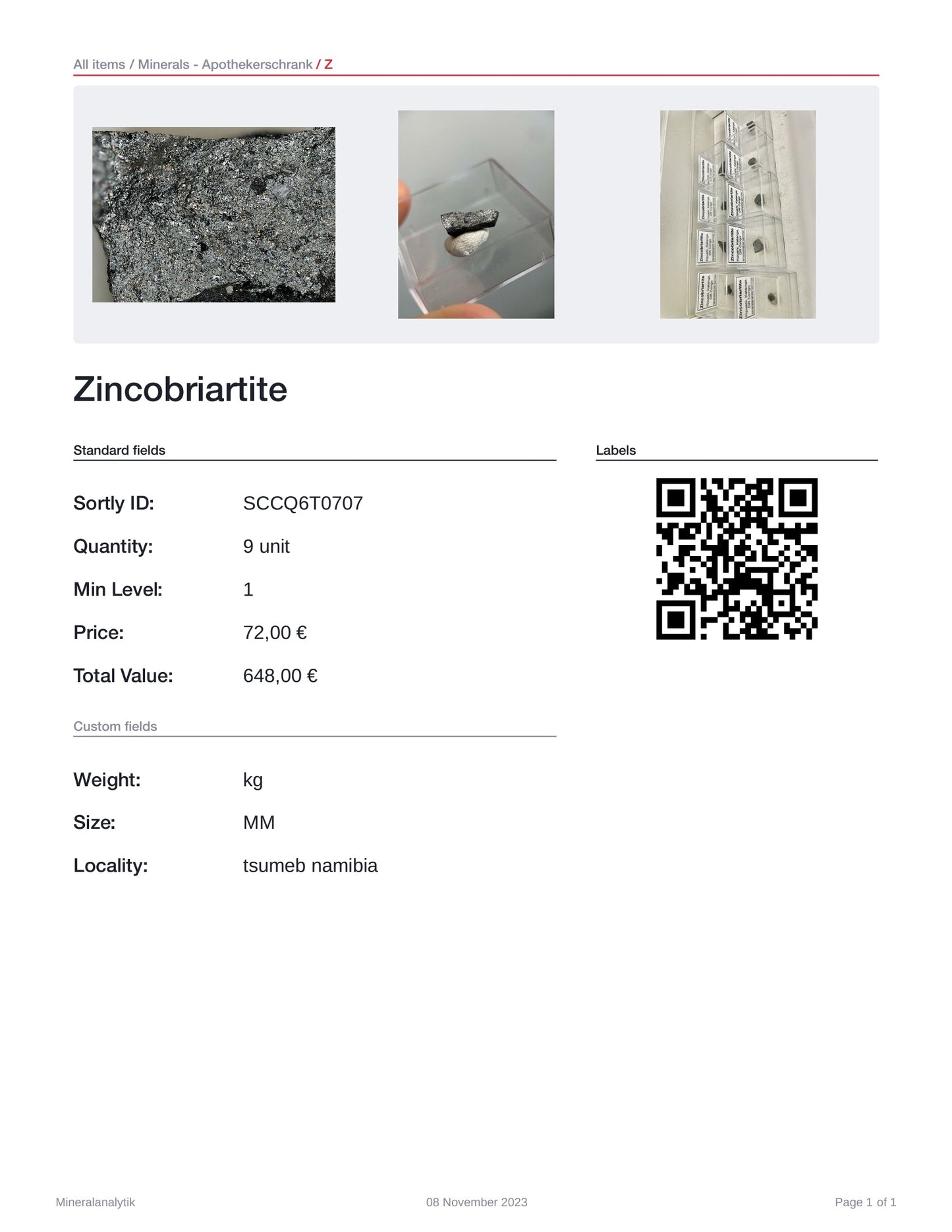 Zincobriartite