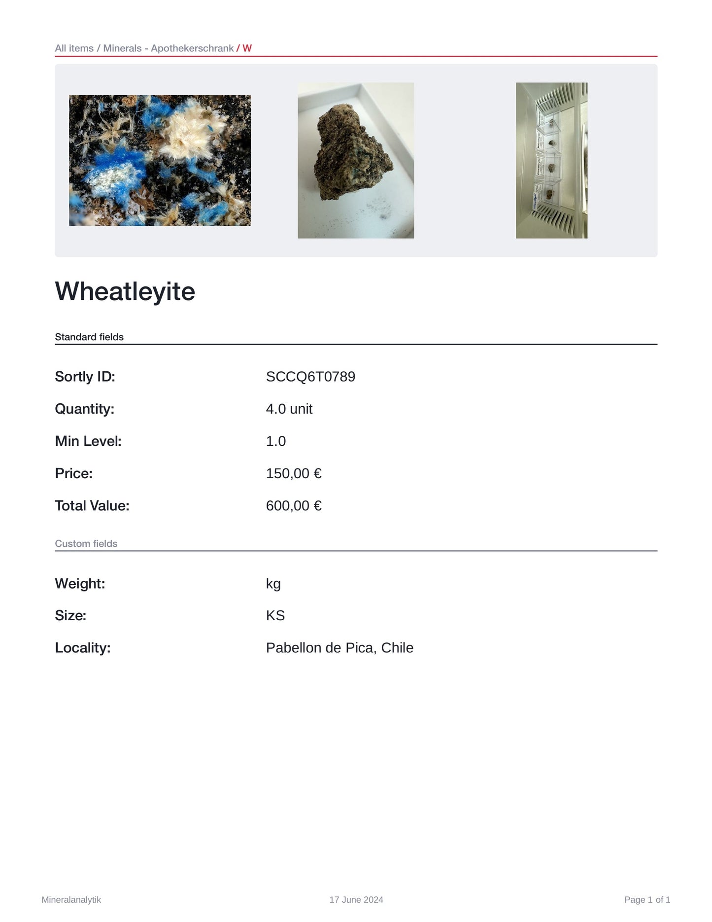 Wheatleyite