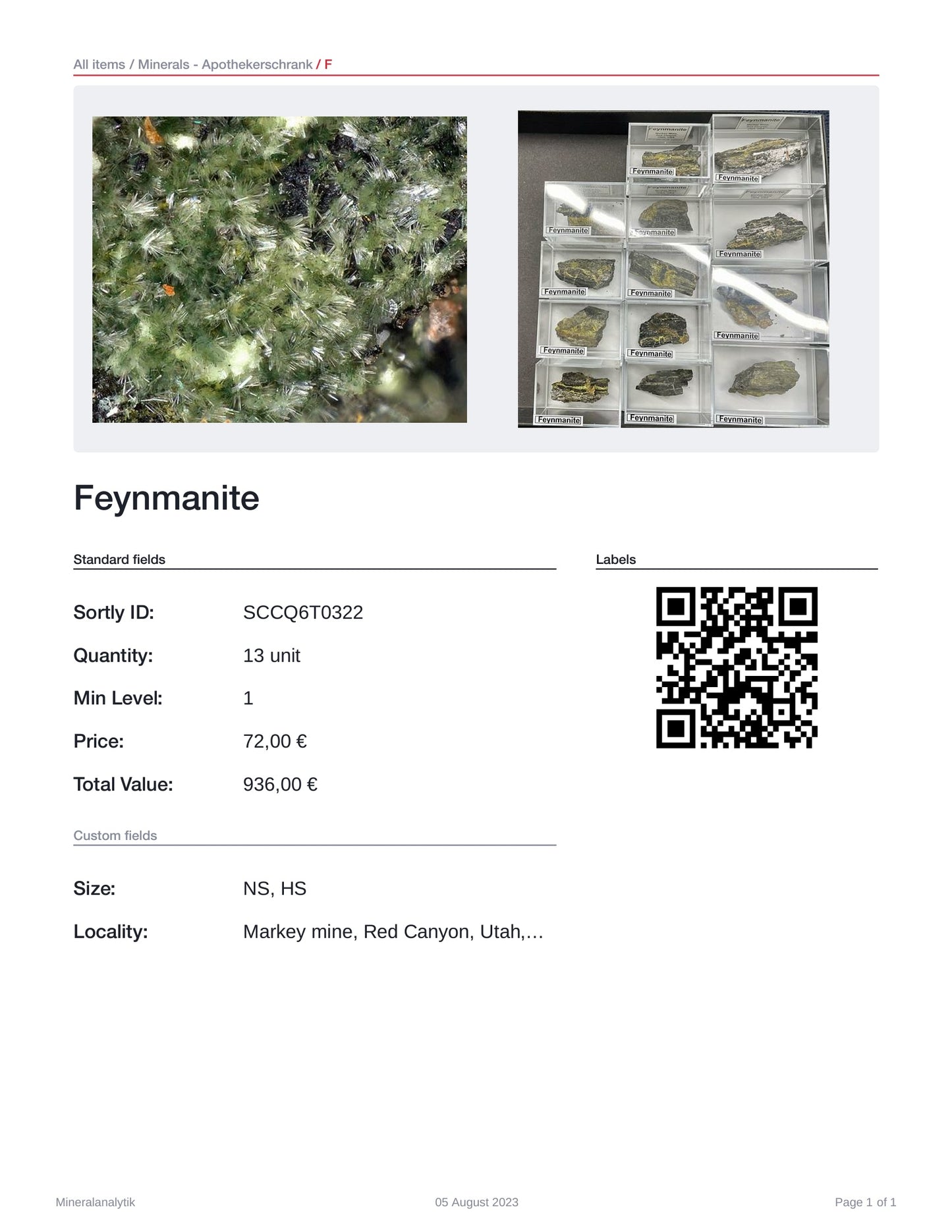 Feynmanite