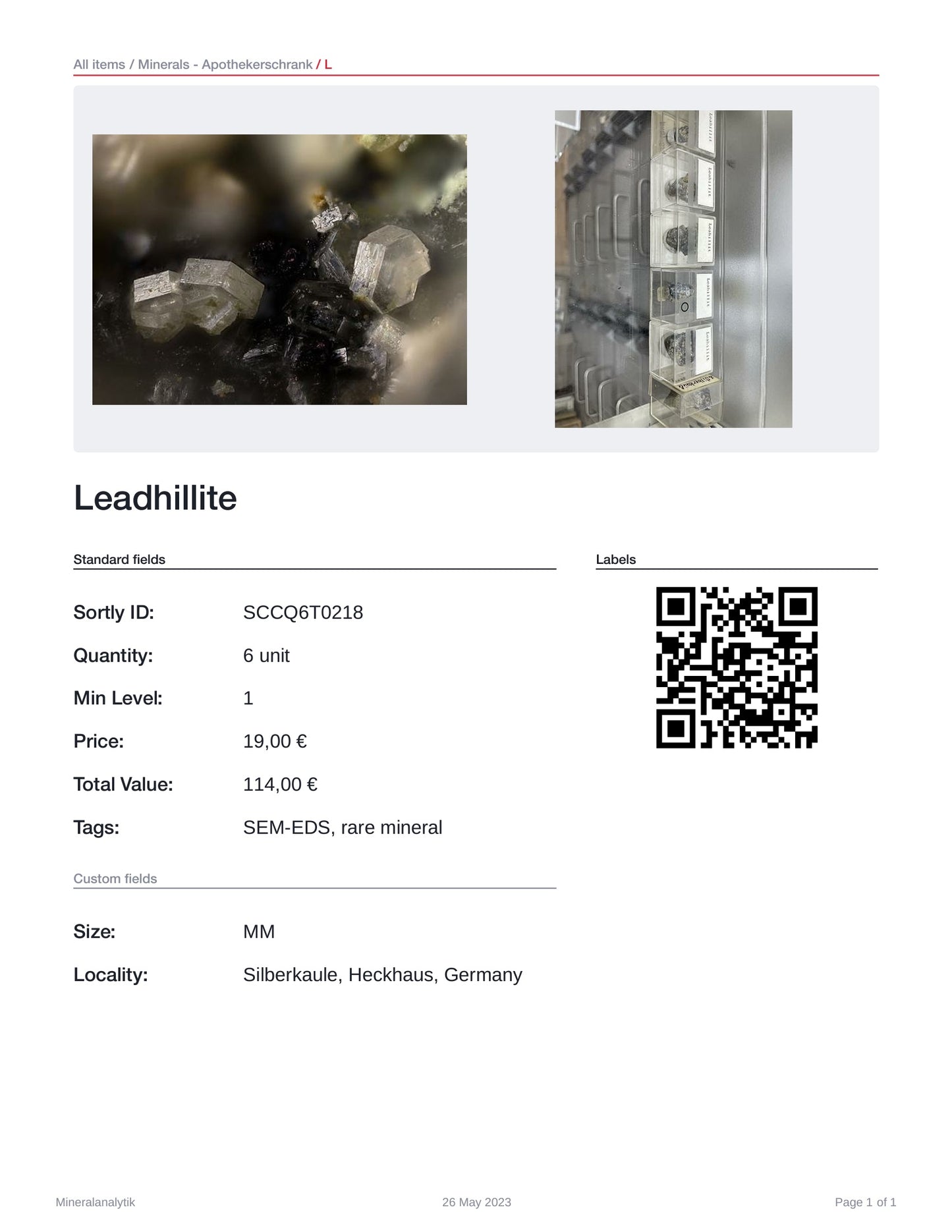 Leadhillite