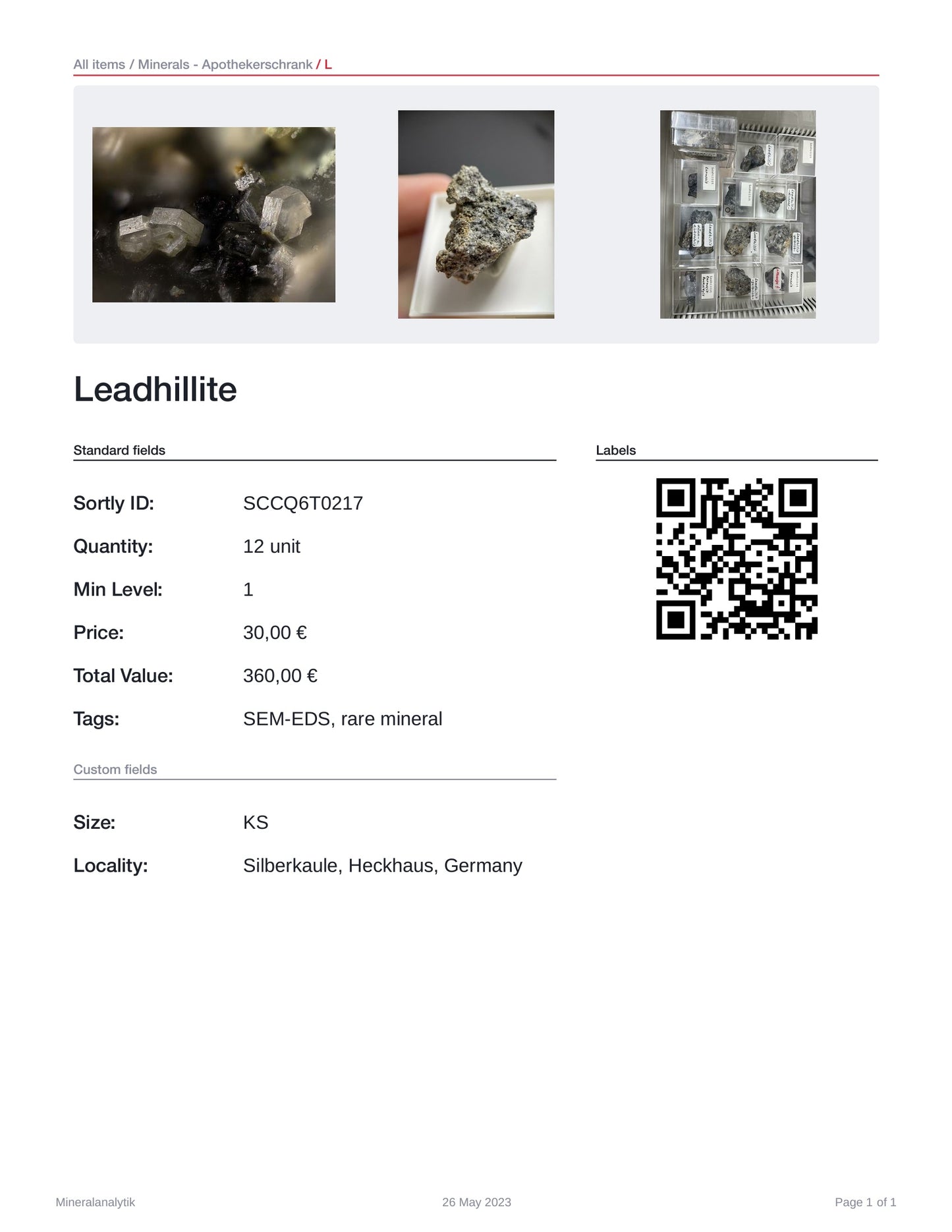 Leadhillite