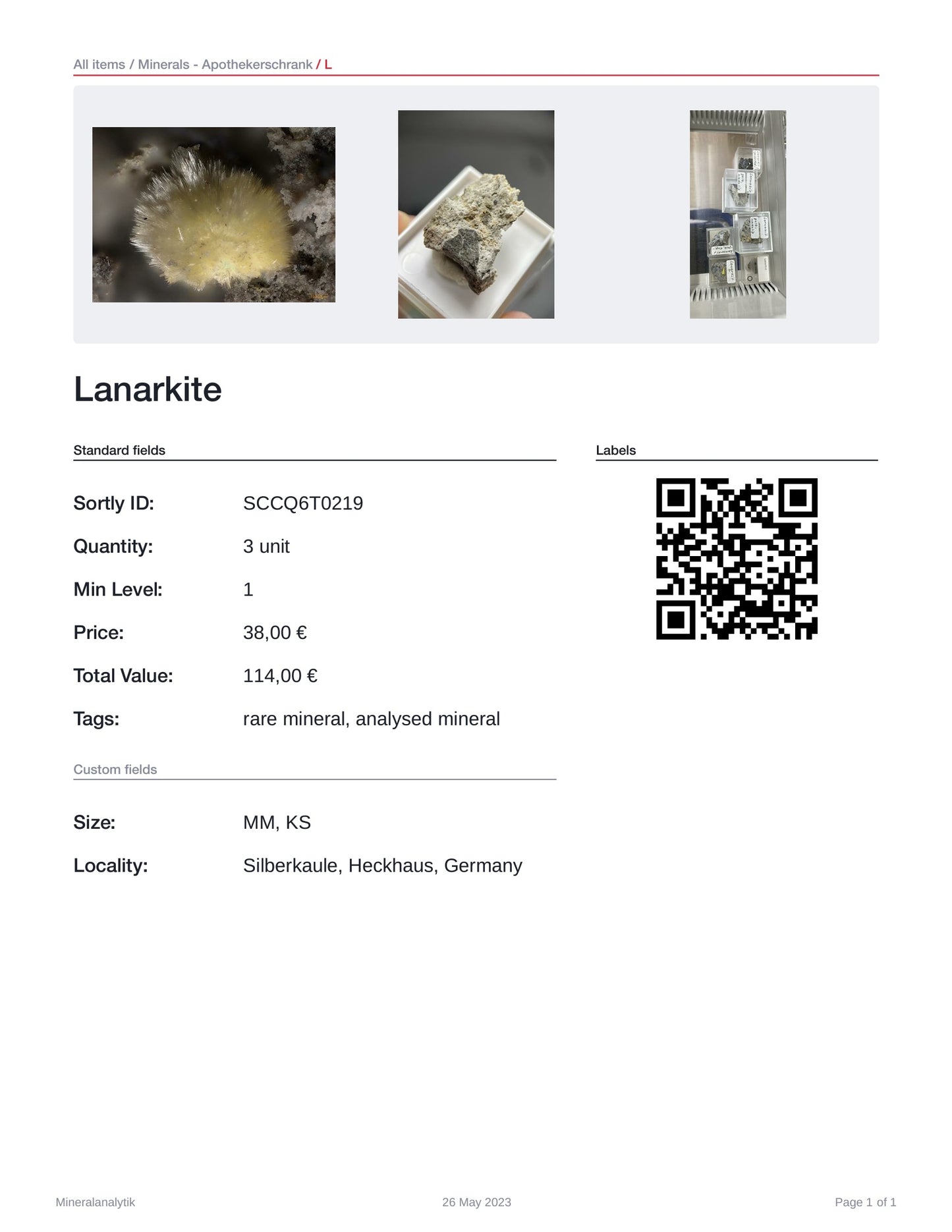 Lanarkite