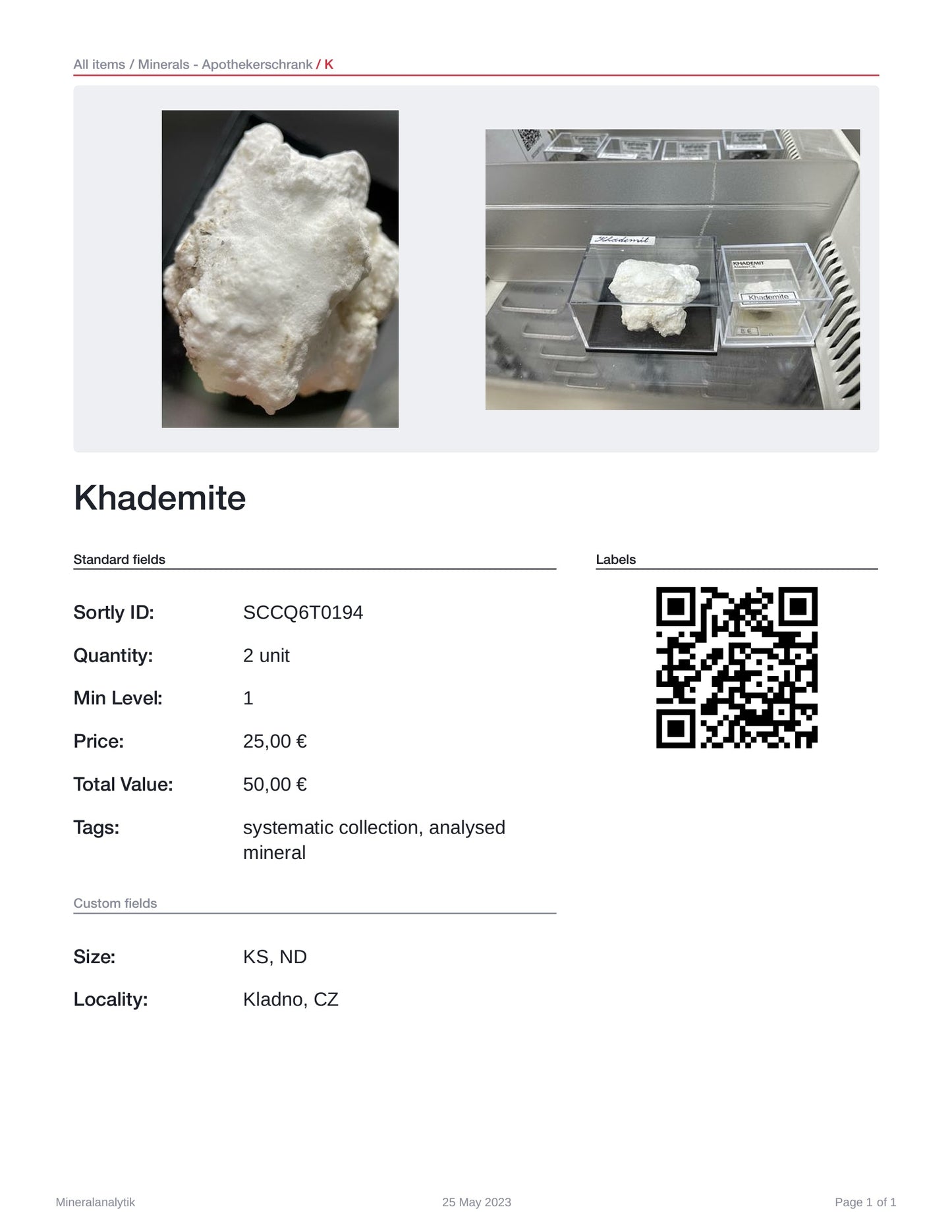 Khademite