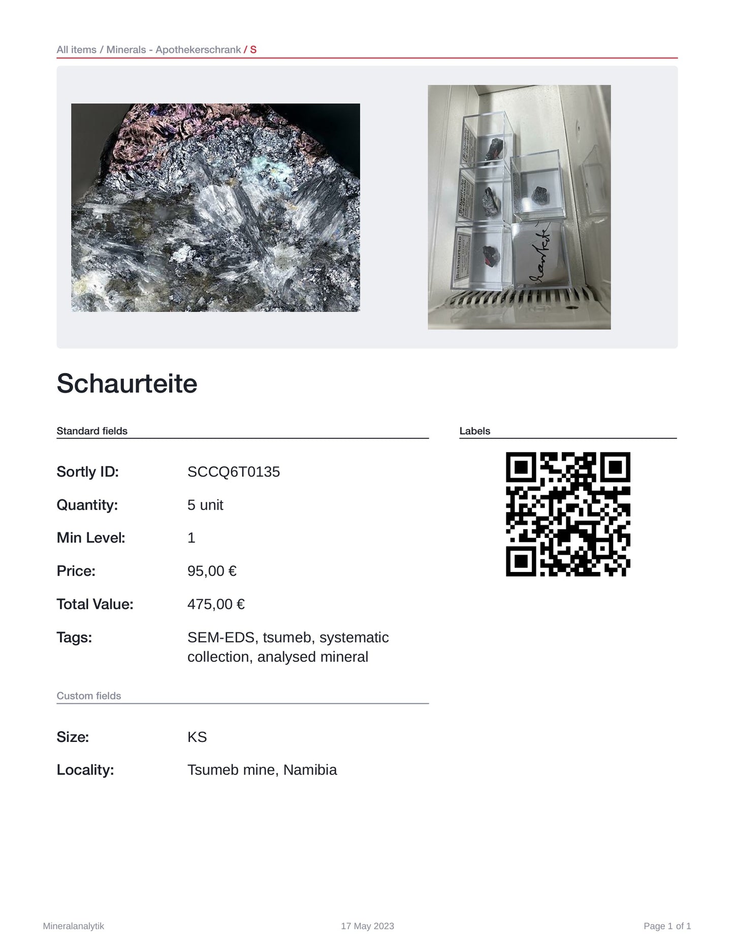 Schaurteite