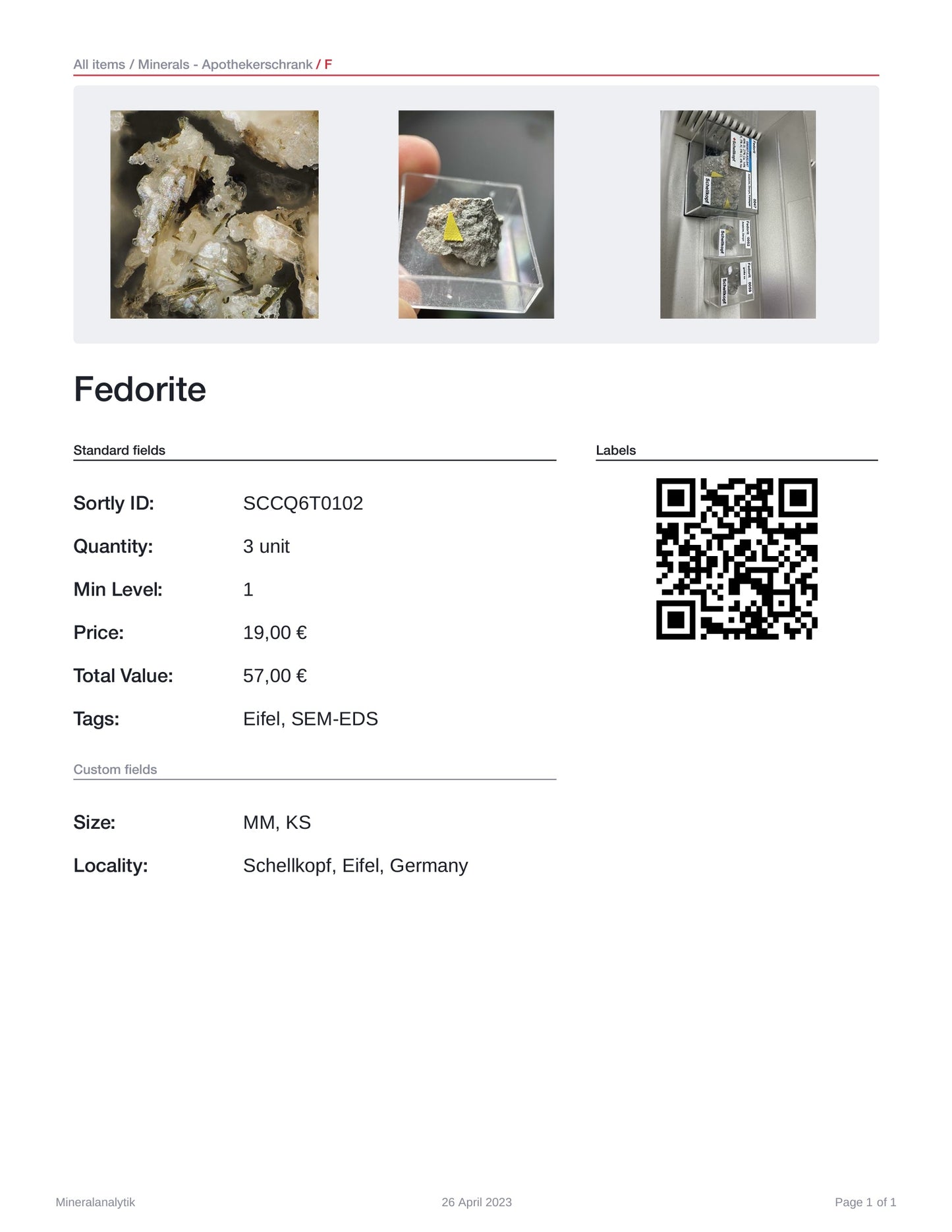 Fedorite
