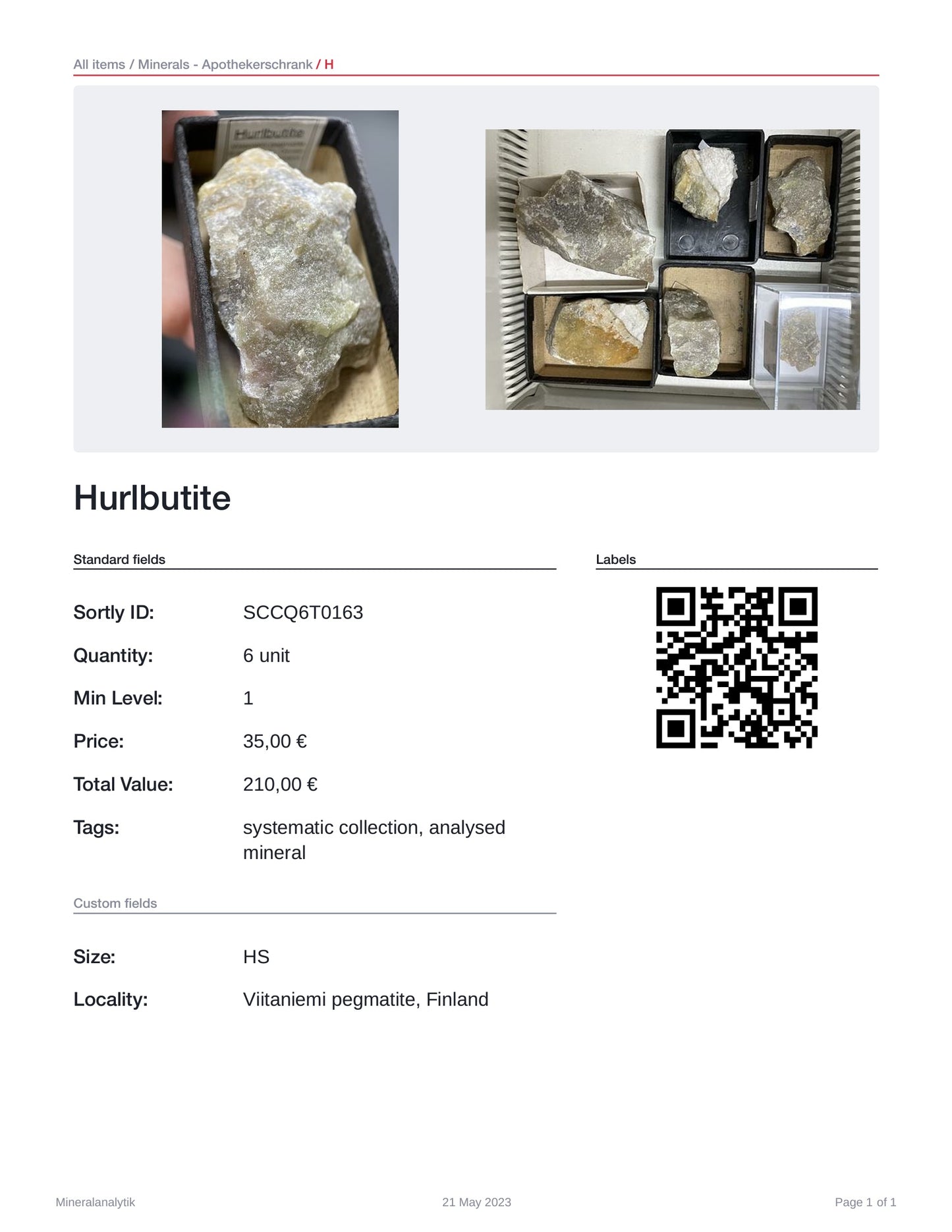 Hurlbutite