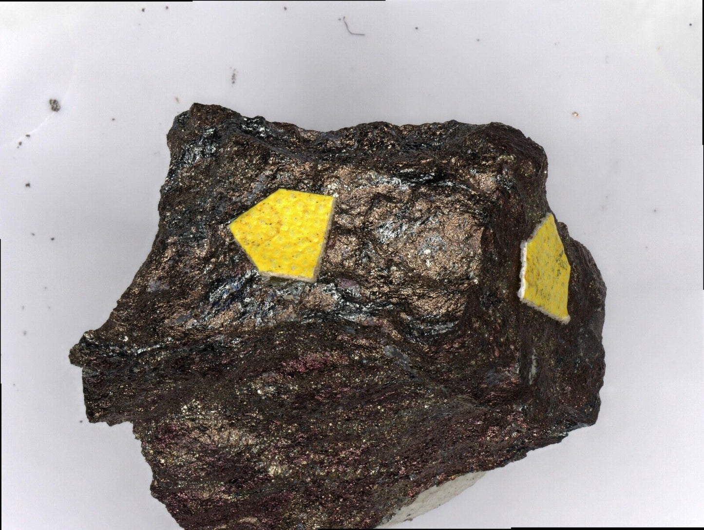 Krieselite Tsumeb mine, Tsumeb, Namibia SEM-EDS confirmed