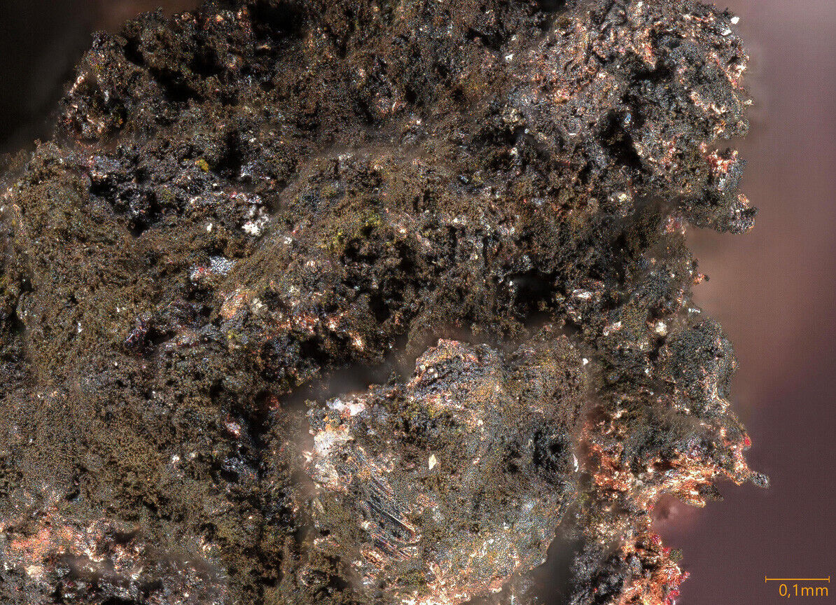 Berzelianite Tsumeb mine, Tsumeb, Namibia SEM-EDS XRD