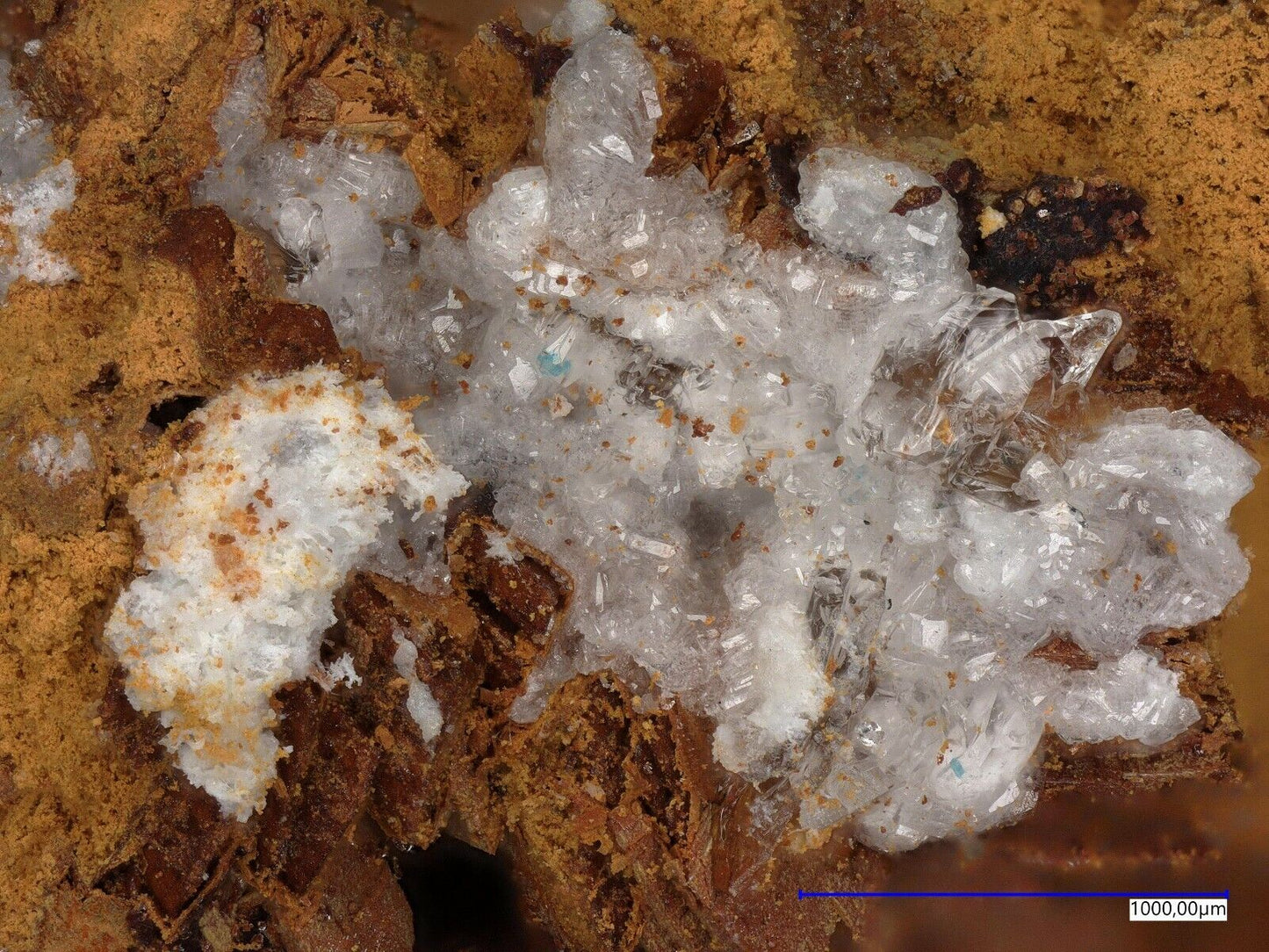 Uklonskovit & Caracolit La Compania mine, Sierra Gorda, Antofagasta, Chile EDX