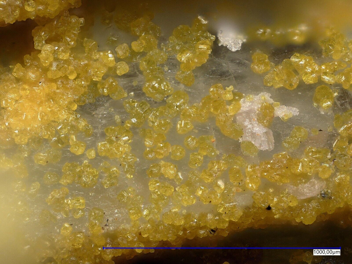 Leucophosphite & Cyrilovite Sapucaia Mine, Minas Gerais, Brazil