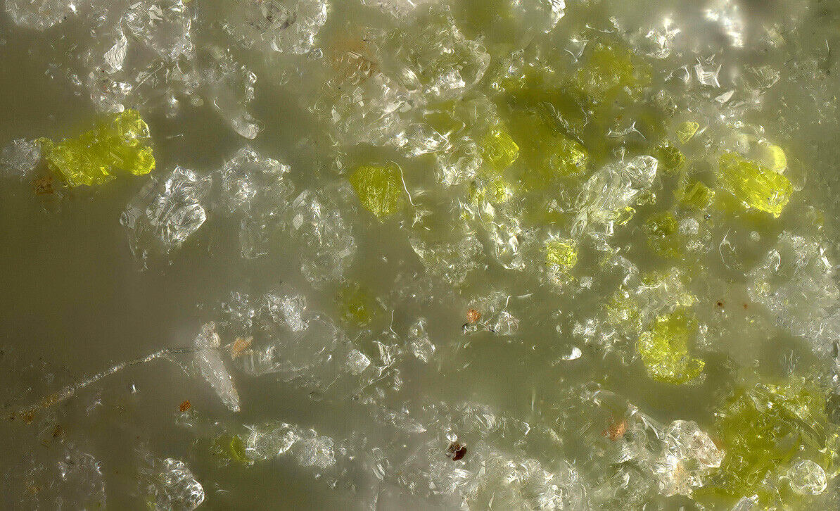 Iquiqueite Aguas Blancas, Antofagasta, Chile - SEM-EDS conf.