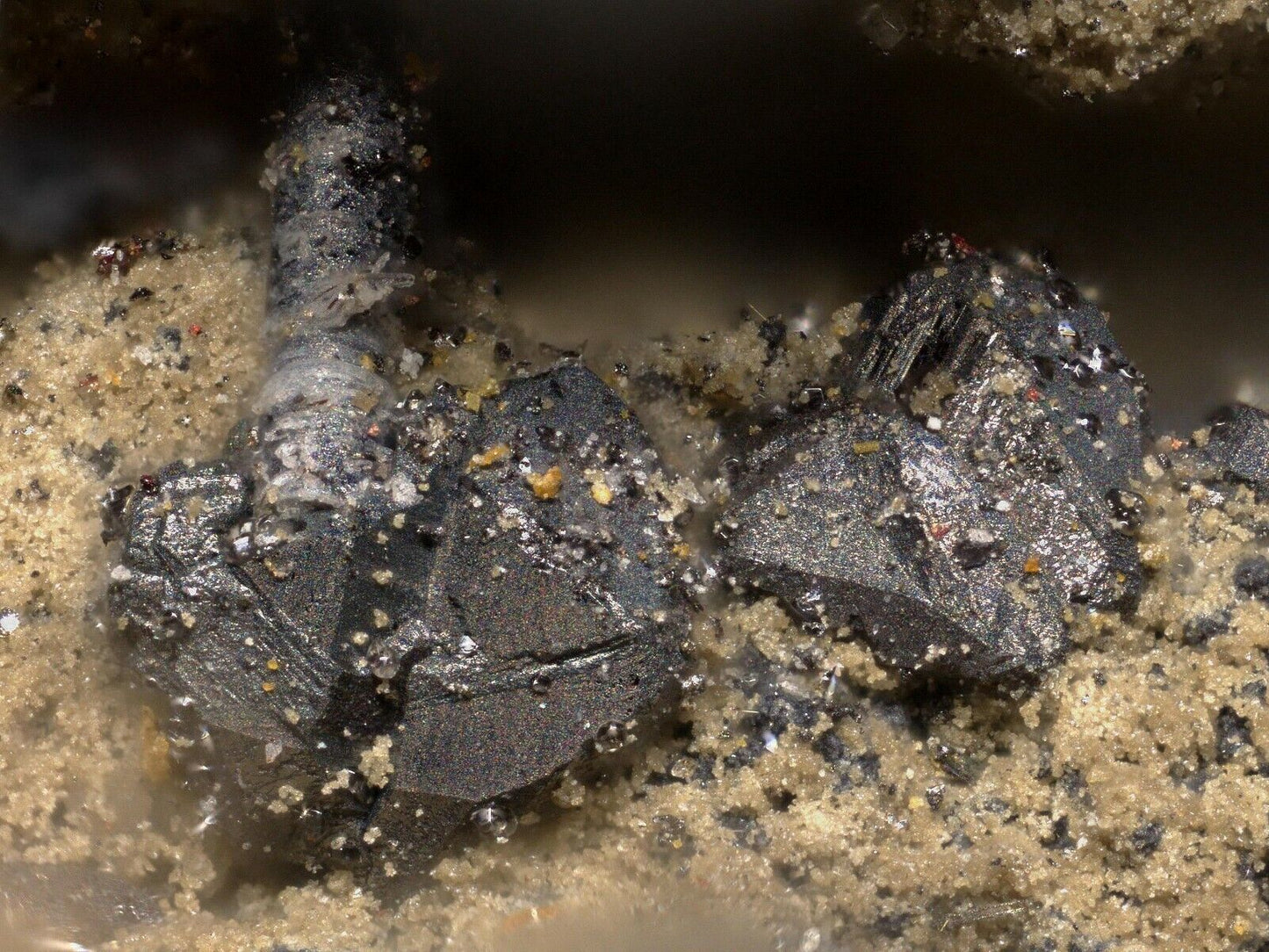 Hocartit - Hocartite, Pirquitasit -Pirquitas Ag-Sn deposit, Argentien Argentinia