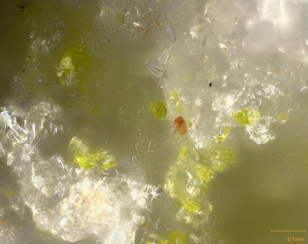 Iquiqueite Aguas Blancas, Antofagasta, Chile - SEM-EDS conf.