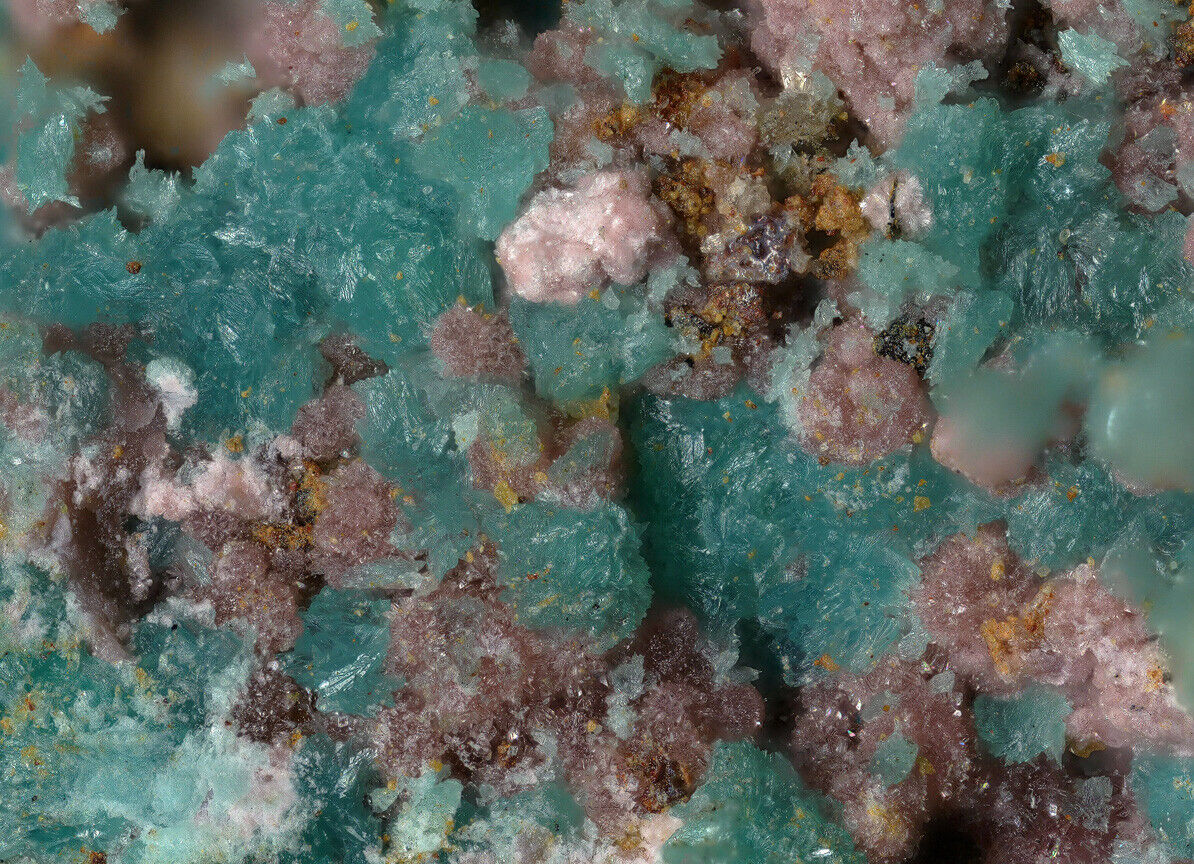 Lindackerite & Babanekite Fenugu Sibiri, Gonnosfanadiga, Sardinia, Italy