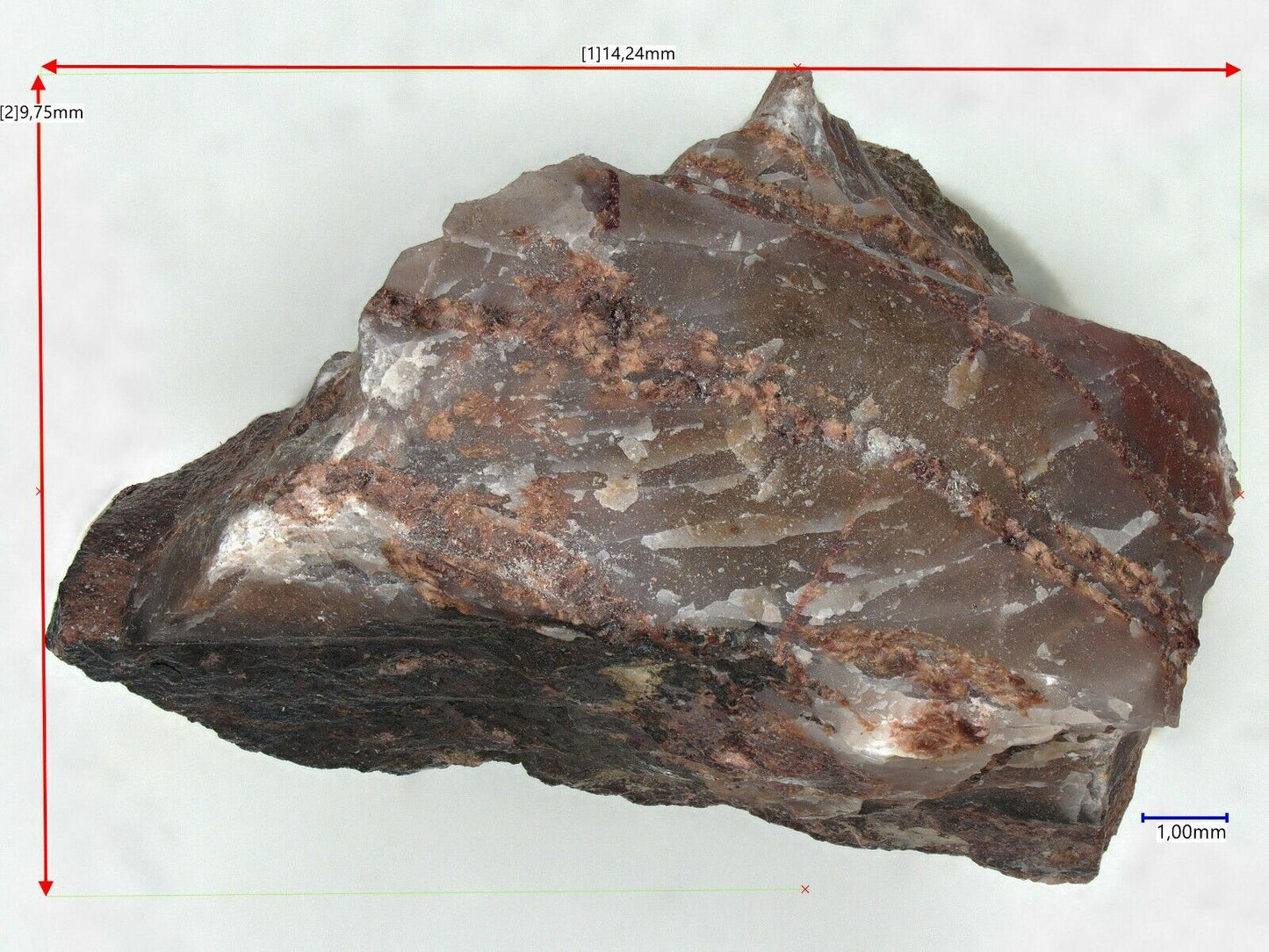 Alpeit Cassagna mine, Val Graveglia, Genua, Italien
