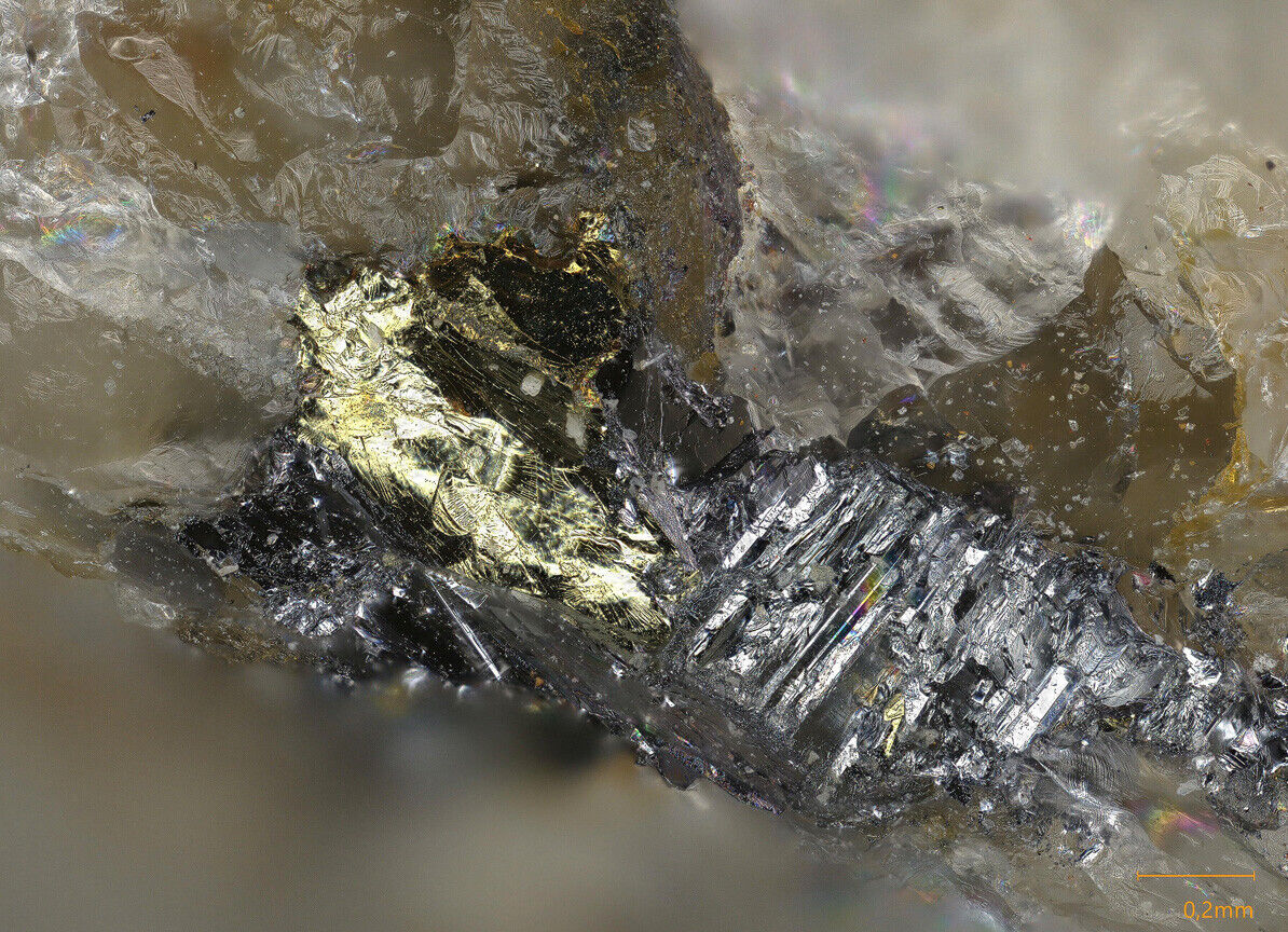 Wittite & Laitakarite Falun mine, Dalarne, Sweden SCXRD & EDS no 620