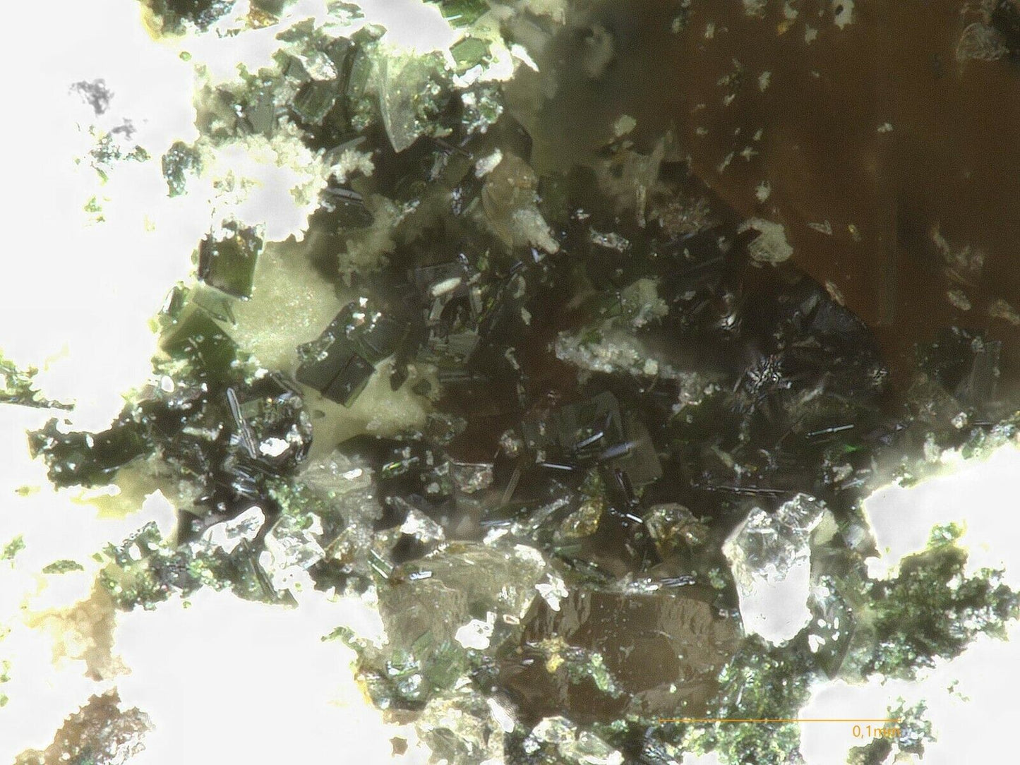 Melonjosephite & others Sandamap pegmatite, Erongo Region, Nambia