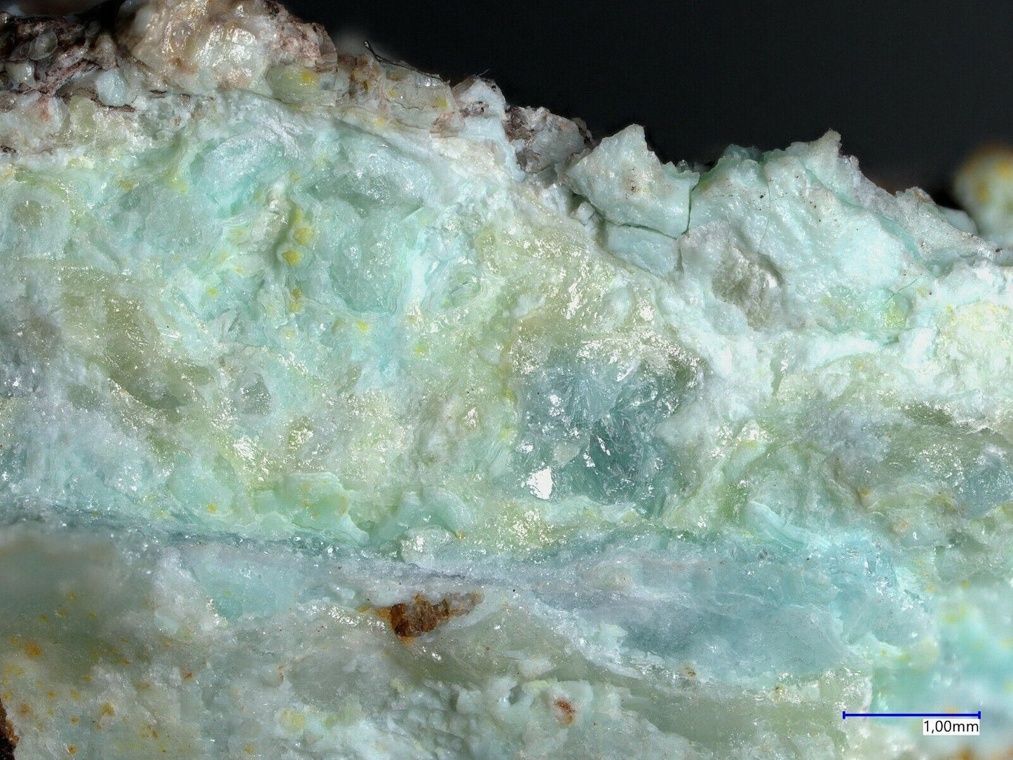 Plumbophyllit Blue Bell mine, Zzyzx, Kalifornien, USA