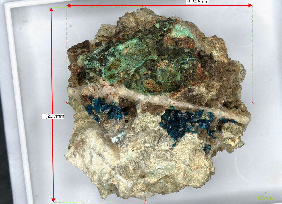 Veszelyite Sanguozhuang, Yunnan, China