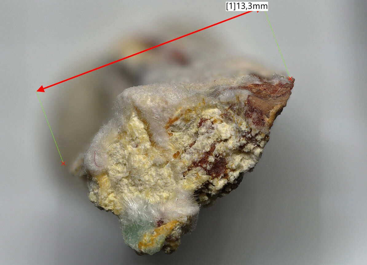 Hydroniumjarosite & others Morro Mejillones, Chile - SEM-EDS conf.