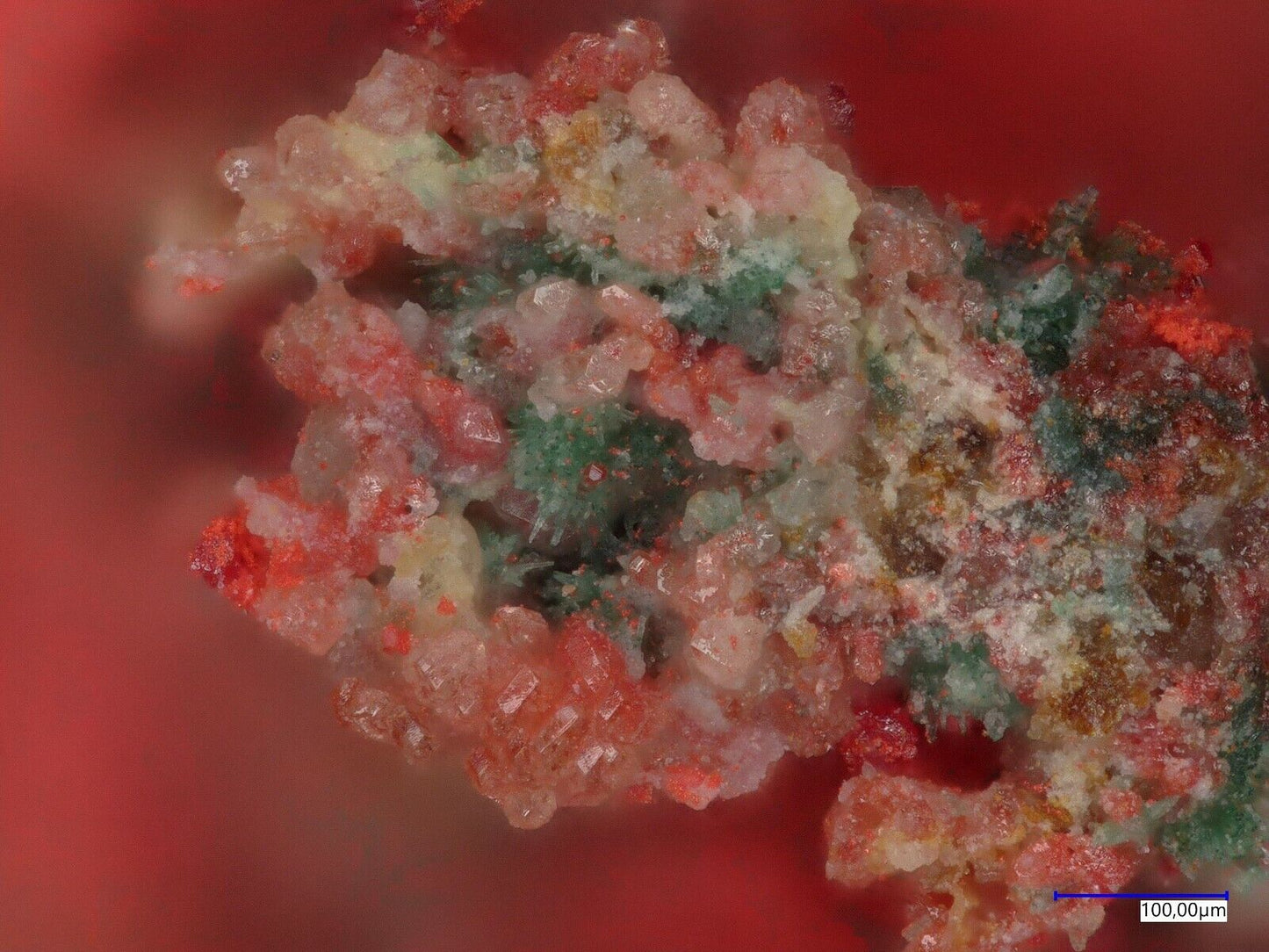 Kenshuit & Corderoit Oriental mine, Chovar, Spanien