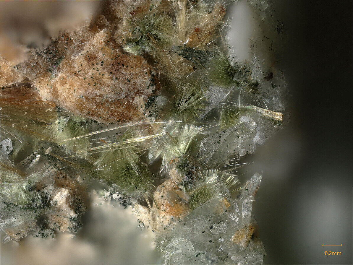 Schmidite & Zincoberaunite Hagendorf South, Bavaria, Germany