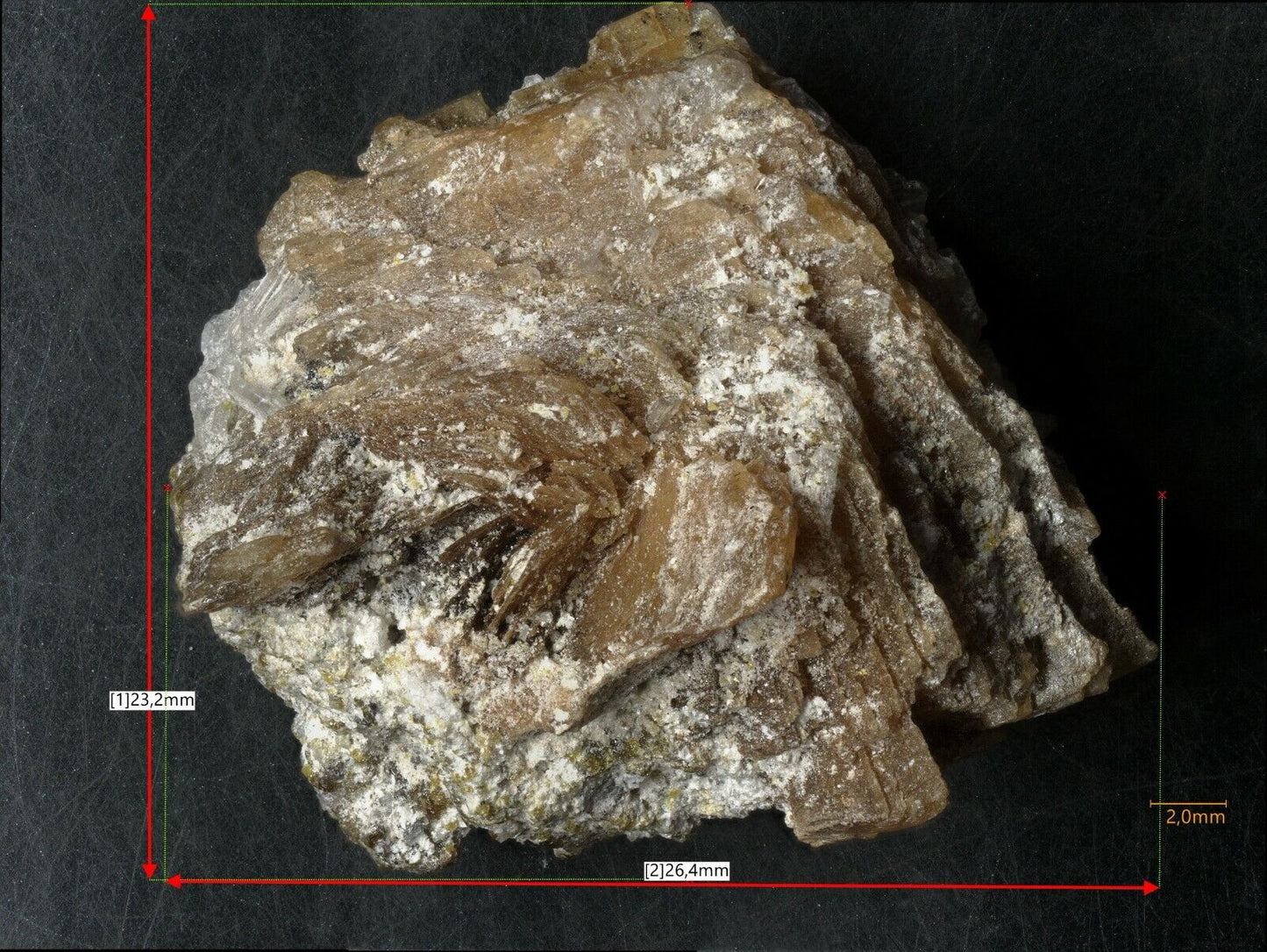 Roweite Shijiangshan Mine, Hexigten Banner, China - SEM-EDS & Raman