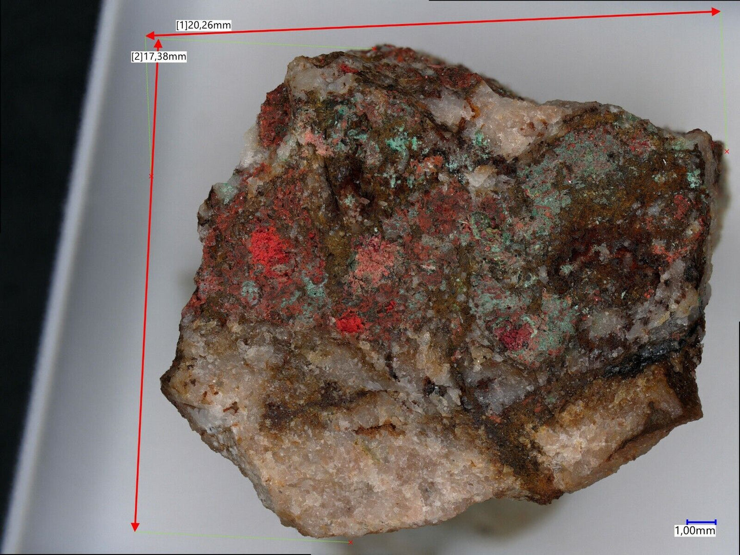 Kenshuit & Corderoit Oriental mine, Chovar, Spanien