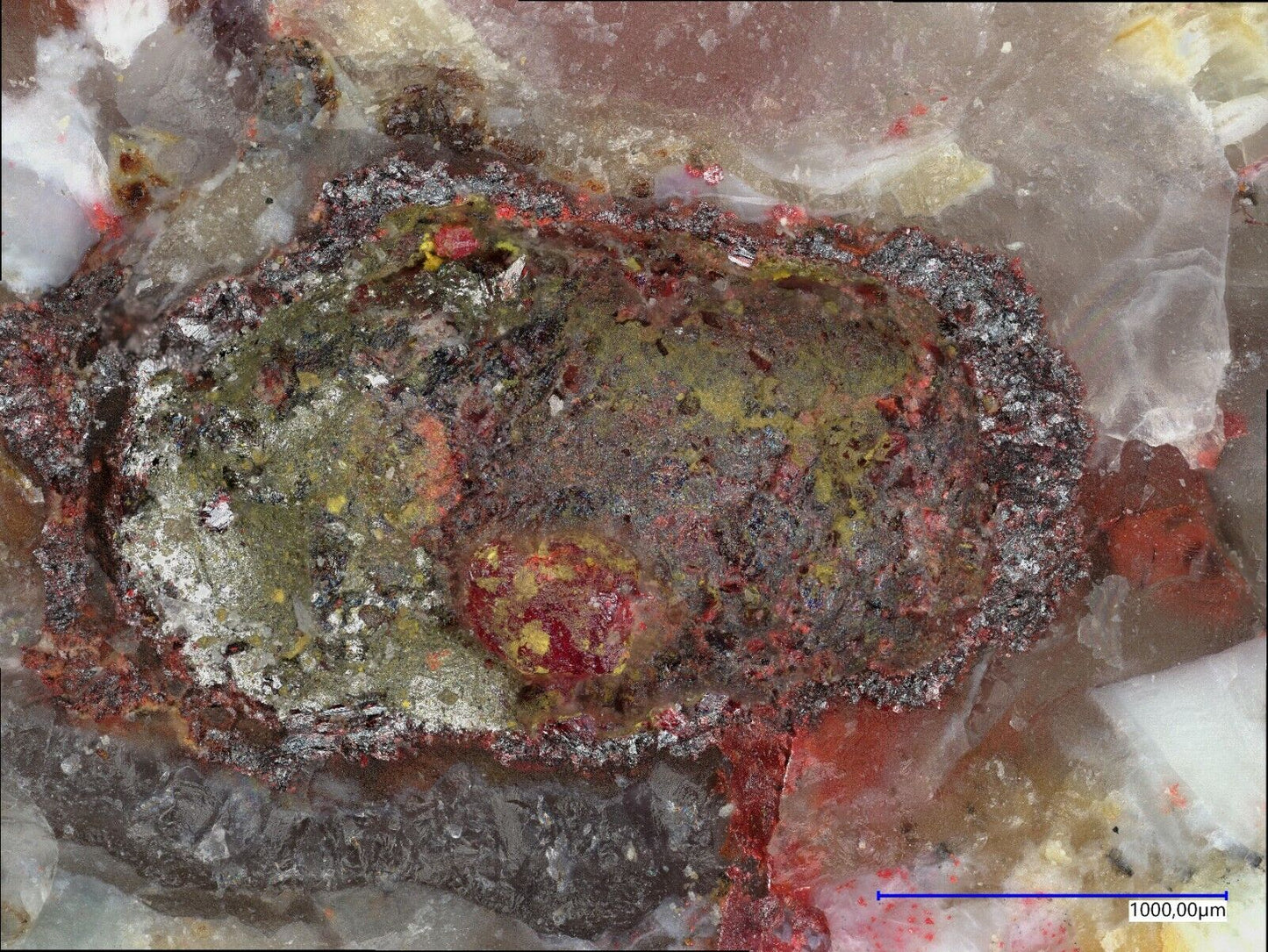 Edgarbaileyit, Clear Creek Claim, New Idria Mining Distr, Kalifornien, USA