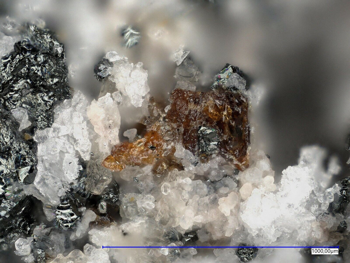 Welshit Langban, Filipstad, Schweden EDX untersucht Nr 278