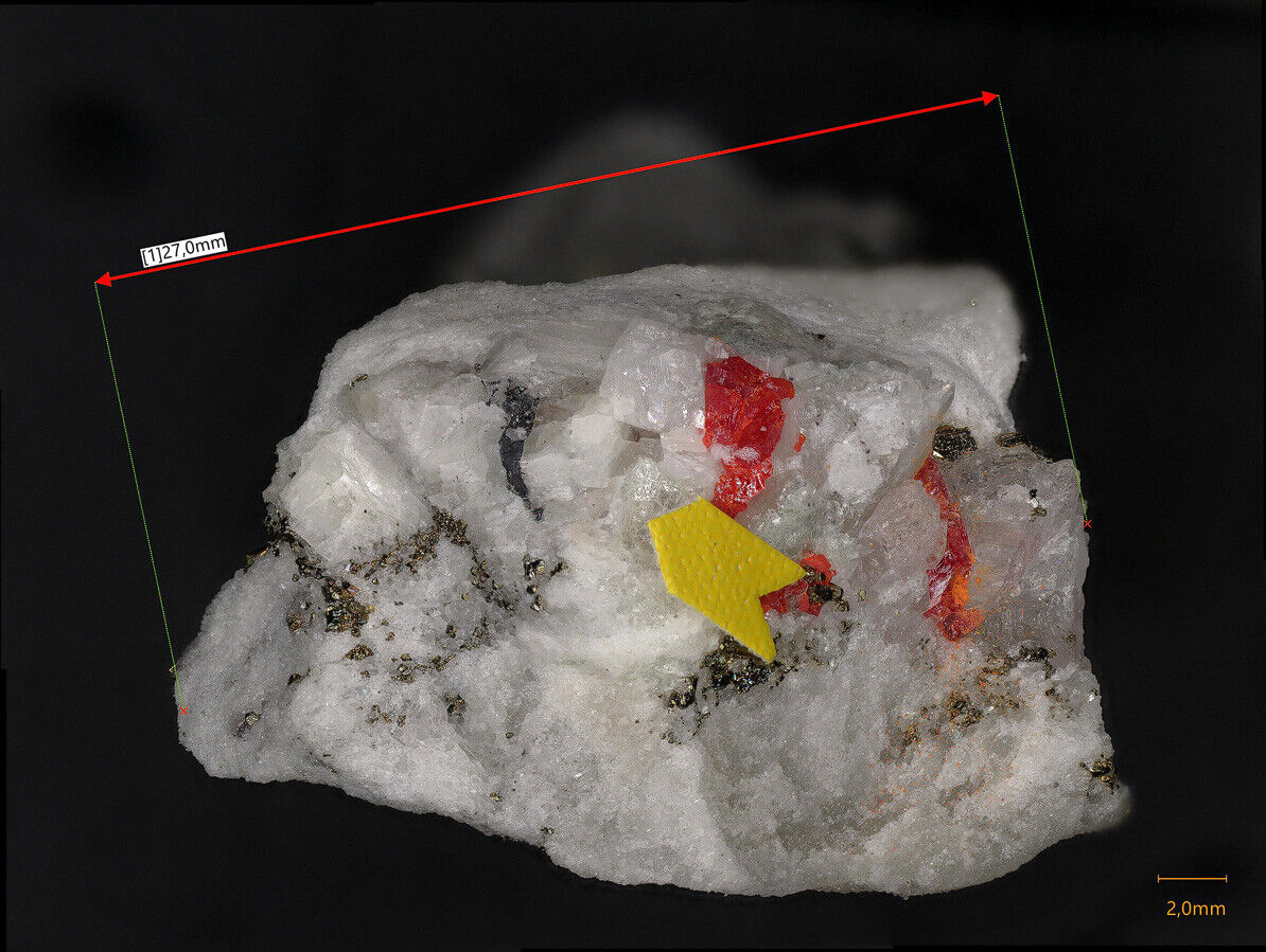 Hendekasartorite Lengenbach quarry, Switzerland EPMA WDS no GH176