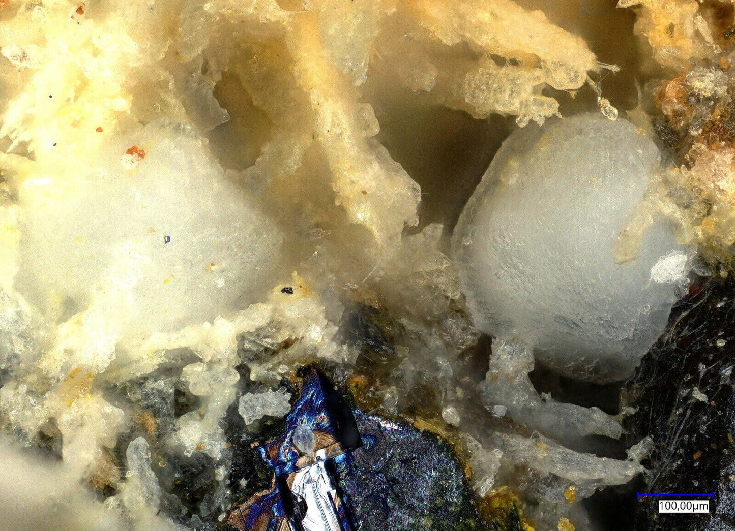 Otavite & Greenockite Berenguela Department, La Paz, Bolivia