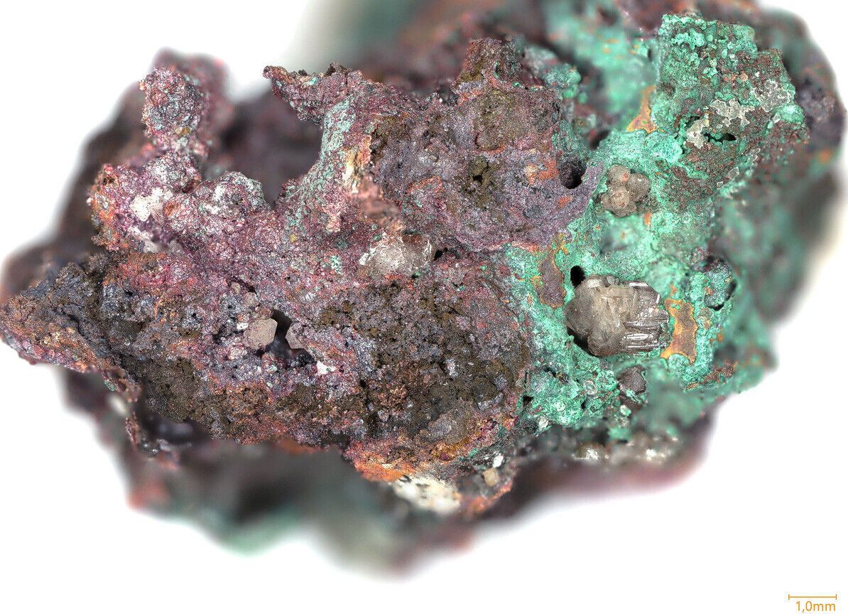 Berzelianite Tsumeb mine, Tsumeb, Namibia - SEM-EDS & PXRD conf.