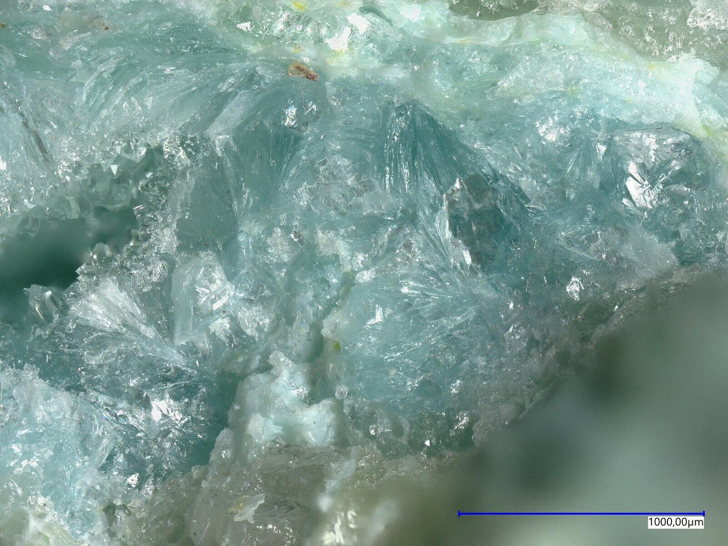 Plumbophyllit Blue Bell mine, Zzyzx, Kalifornien, USA