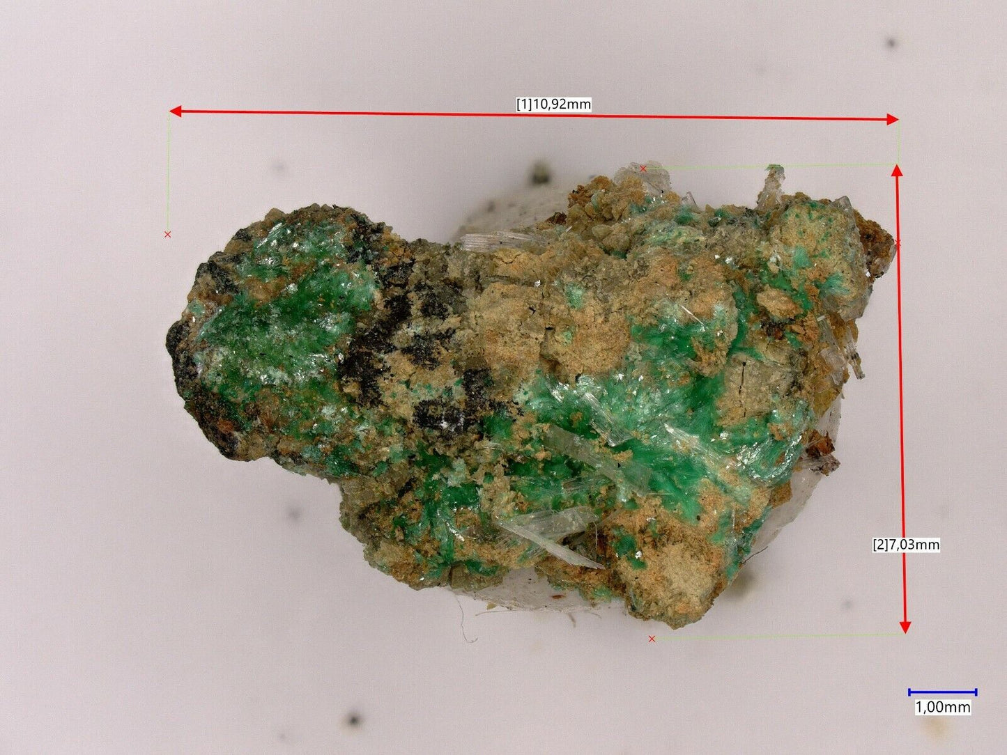 Ktenasite Uranus mine, Kleinrückerswalde, Saxony, Germany EDX XRD analysed