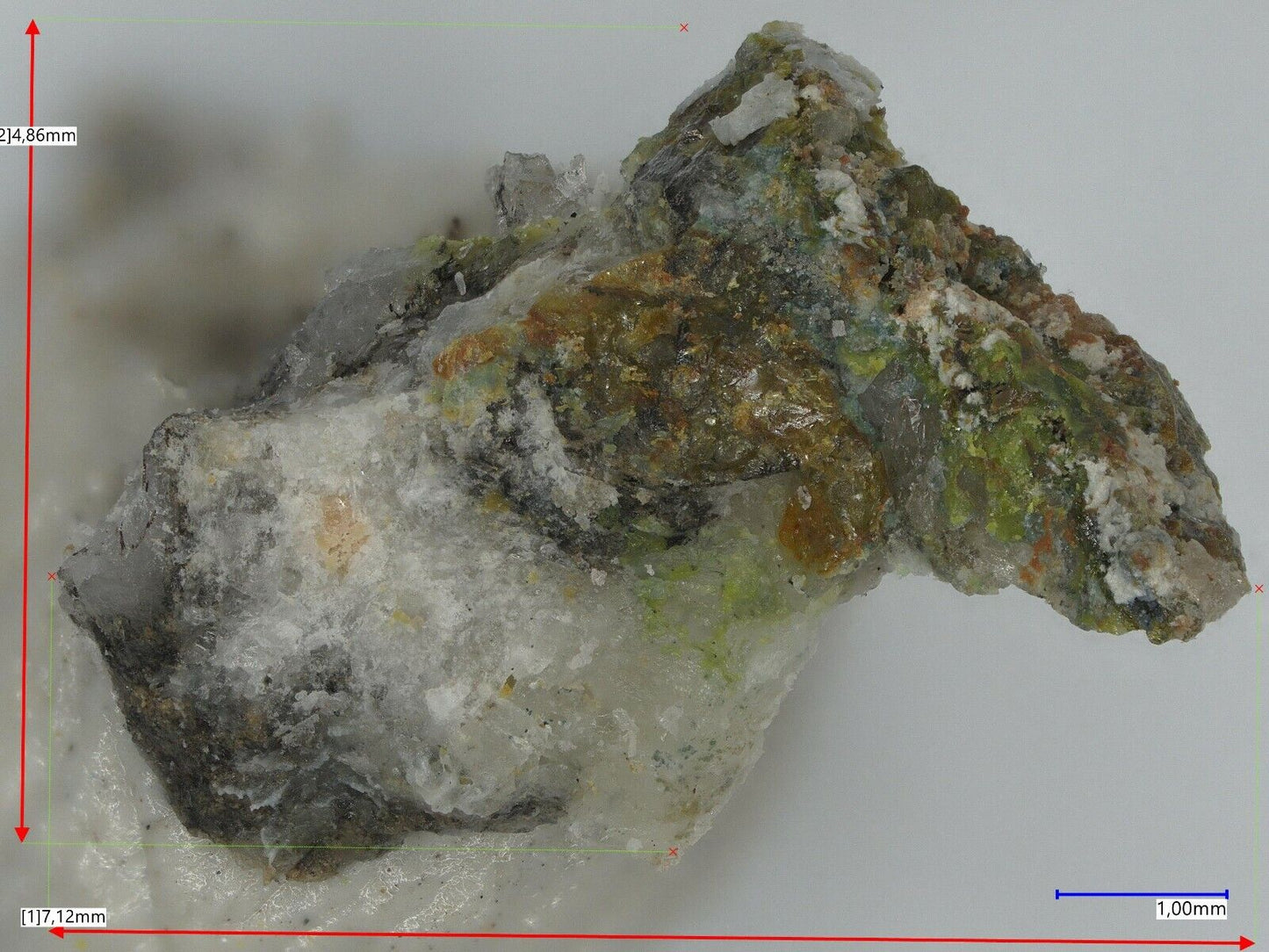 Poughite, Plumbotellurite & Schieffelite Joe Shaft, Cochise Co, AZ, USA SCXRD