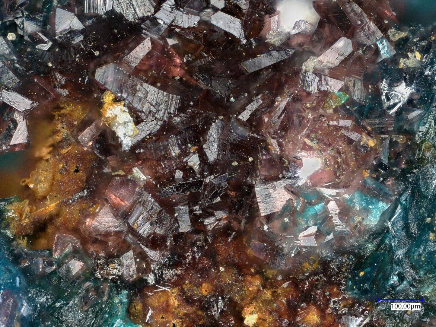 Ahlfeldit & Chalcomenit El Dragon mine, Quijarro, Bolivien
