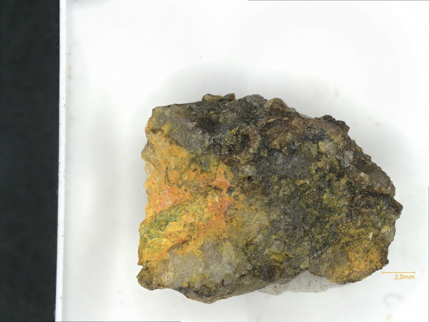 Pottsite & Clinobisvanite Linka Mine, Nevada, USA - SEM-EDS