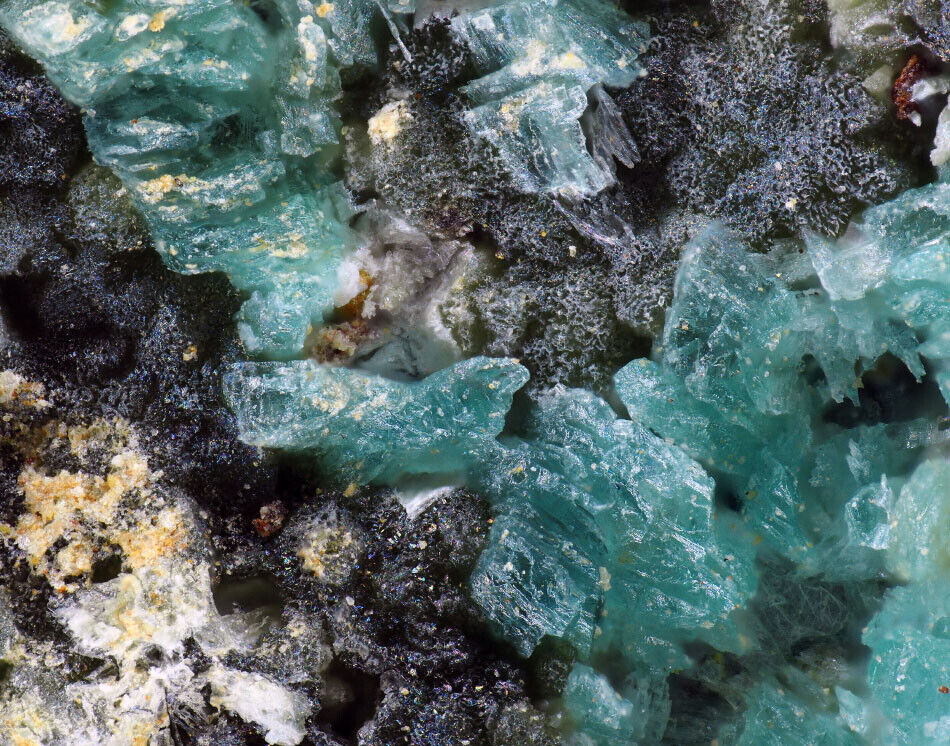 Lindackerite Fenugu Sibiri Mine, Gonnosfanadiga, Sardinia, Italy