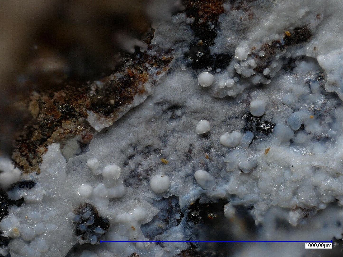 Brianyoungite Uranus Mine, Kleinrückerswalde, Saxony Germany EDX & Raman