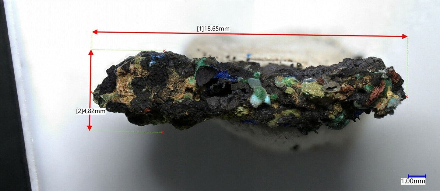 Dundasite Tsumeb mine, Tsumeb, Namibia EDX analysed