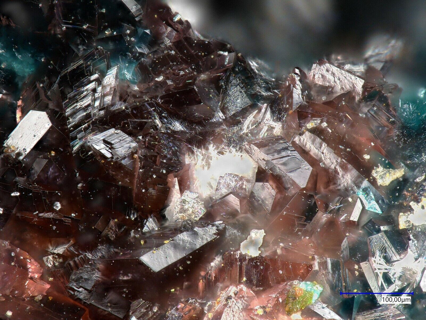 Ahlfeldit & Chalcomenit El Dragon mine, Quijarro, Bolivien