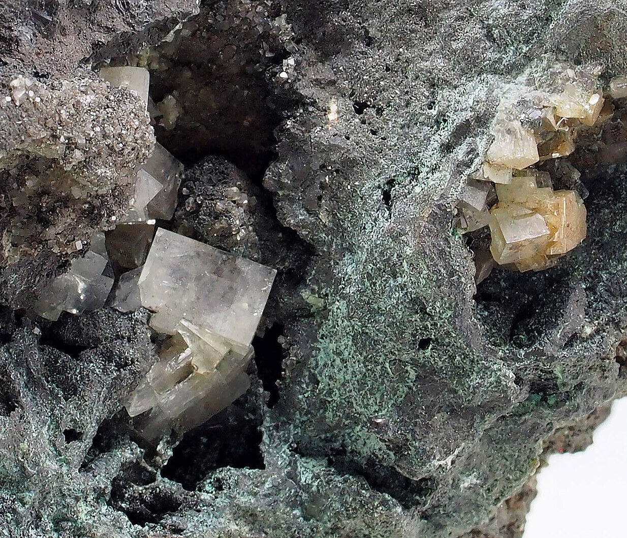 Anglesite Brüche Mine, Müsen, Hilchenbach, North Rhine - Westphalia, Germany