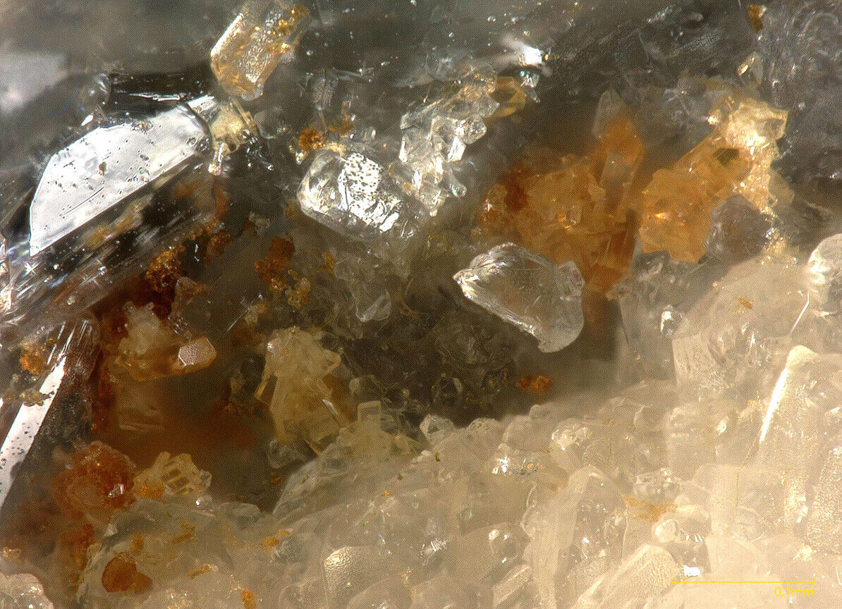 Labuntsovite-(Mn) Aris Quarries, Khomas Region, Namibia - EDS conf.