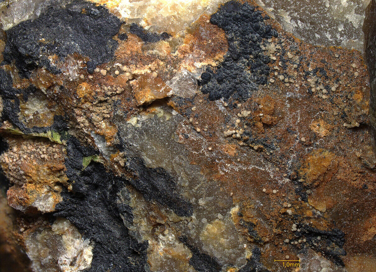 Churchite-(Y) Brunhilde mine, Menzenschwand, Germany  - SEM-EDS conf.