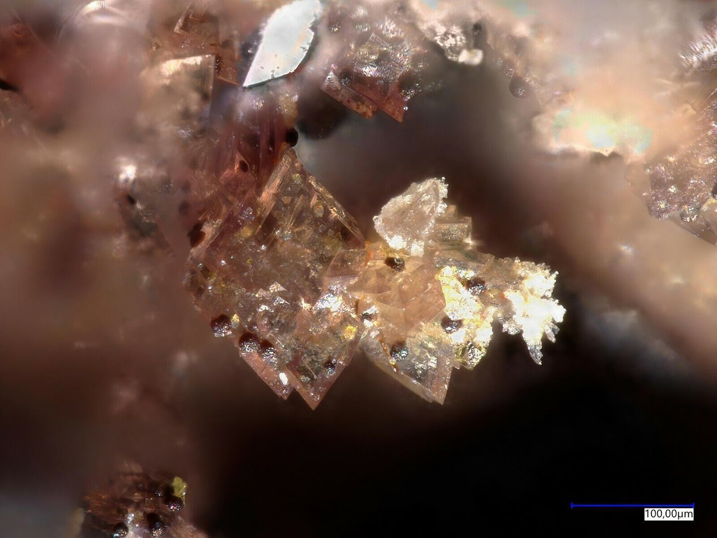 Leukophosphit & Cyrilovit Sapucaia Mine, Minas Gerais, Brasilien