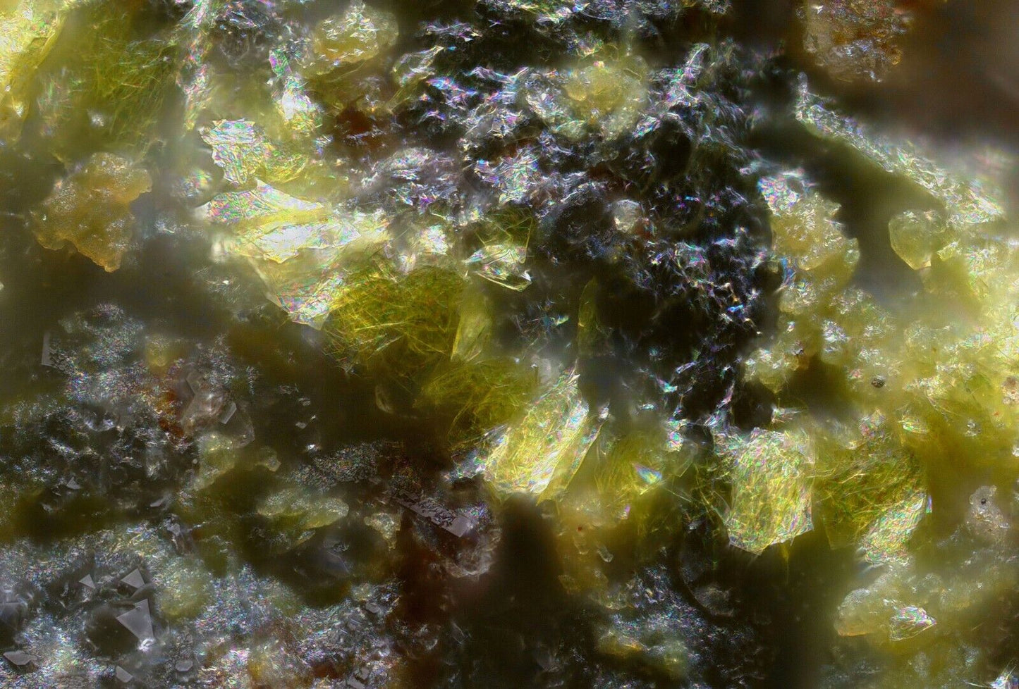 Leisingit / Leisingite North Star mine, Utah, USA EDX untersucht