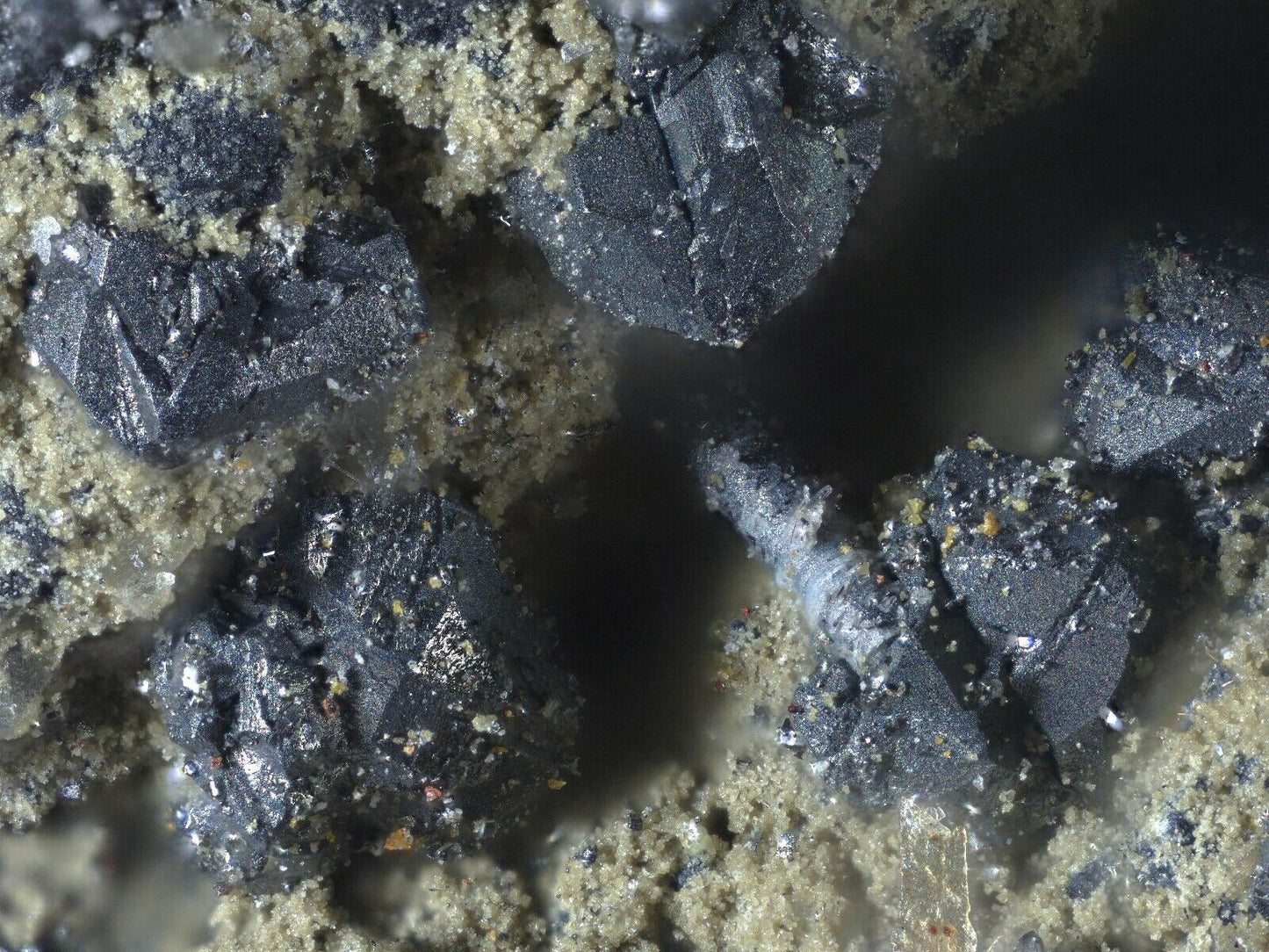 Hocartit - Hocartite, Pirquitasit -Pirquitas Ag-Sn deposit, Argentien Argentinia